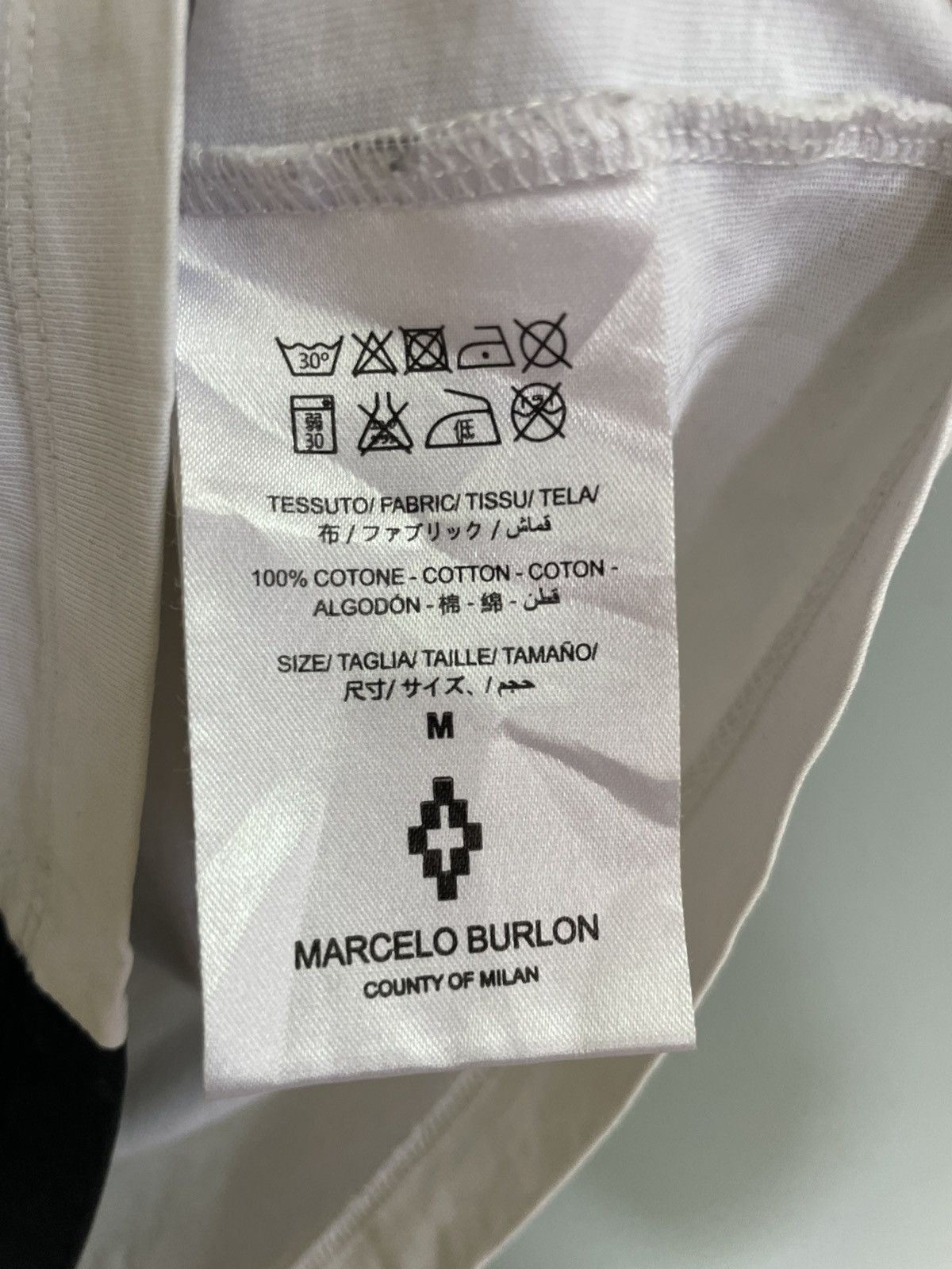 Marcelo Burlon Marcelo Burlon Country of Milan t shirt Size US M / EU 48-50 / 2 - 6 Thumbnail