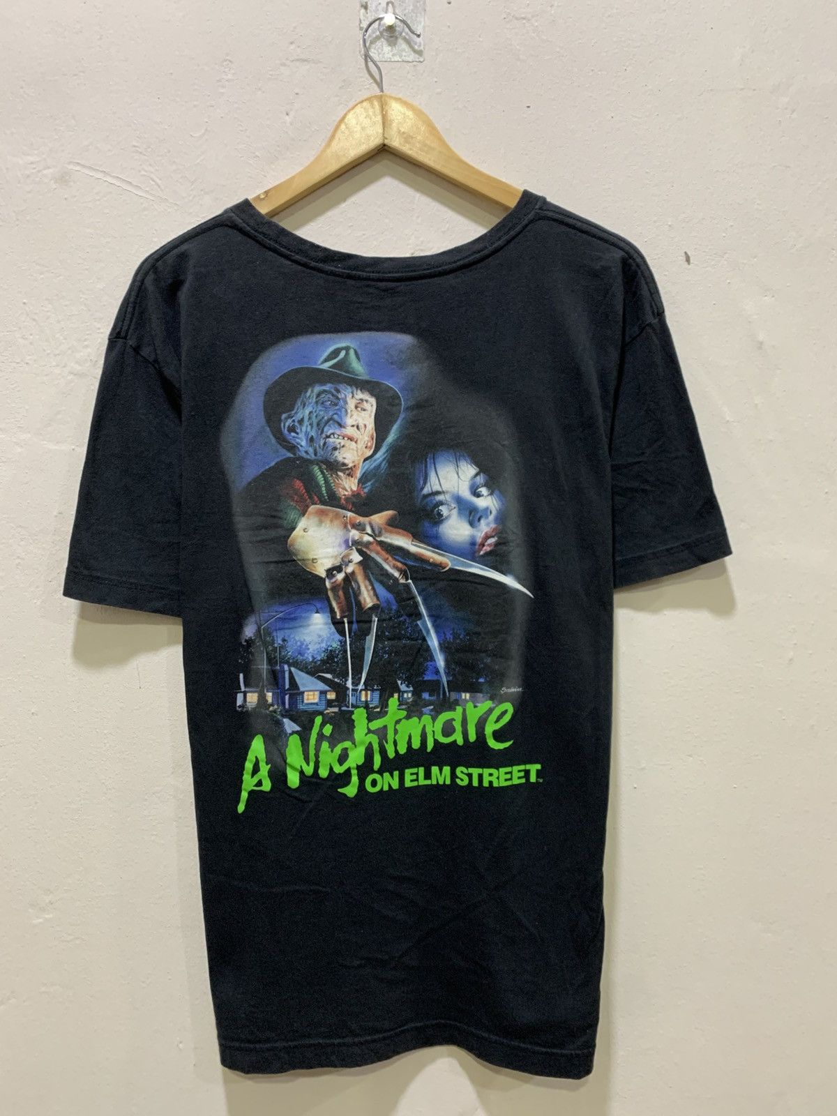 Vintage Nightmare On Elm Street Graphic Shirt-L Black Size US L / EU 52-54 / 3 - 1 Thumbnail