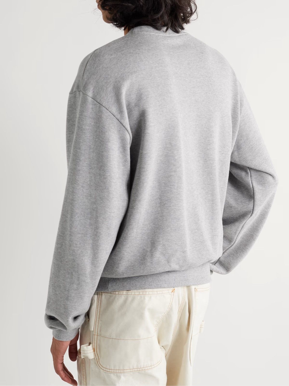 Kapital KAPITAL BIG BEAR HAPPY SOCKS GREY TOP SWT KNIT SWEATSHIRT Size US XL / EU 56 / 4 - 2 Thumbnail