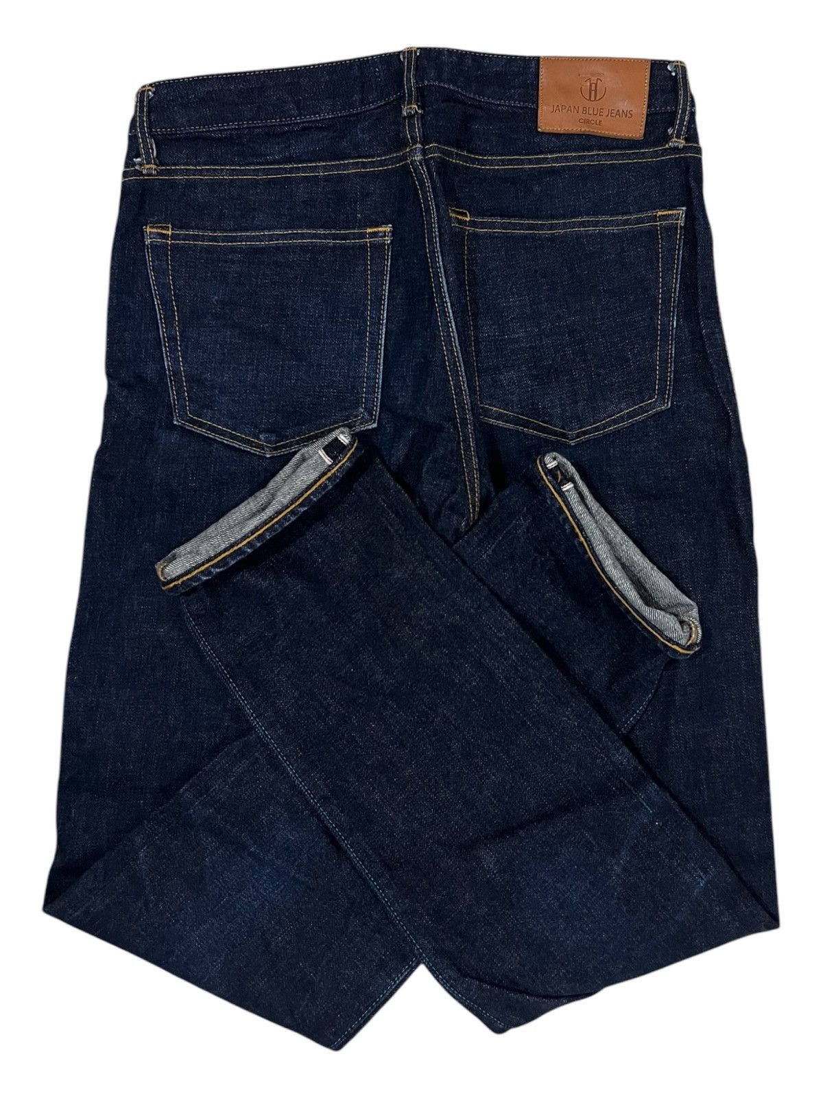 Indigo Japan Blue Jeans Japan 14.8OZ J031 Indigo Dyed Selvage Jeans Size US 30 / EU 46 - 2 Thumbnail