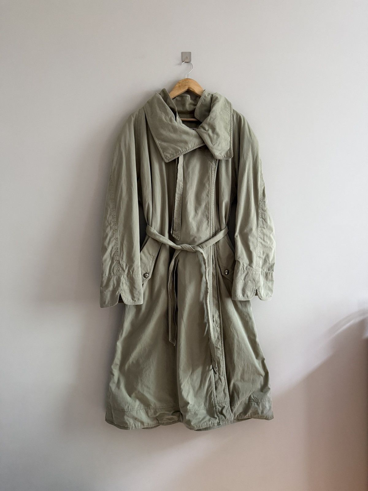 Jil Sander Jil Sander+ Asymmetric Belted Trench Coat Size M / US 6-8 / IT 42-44 - 1 Thumbnail