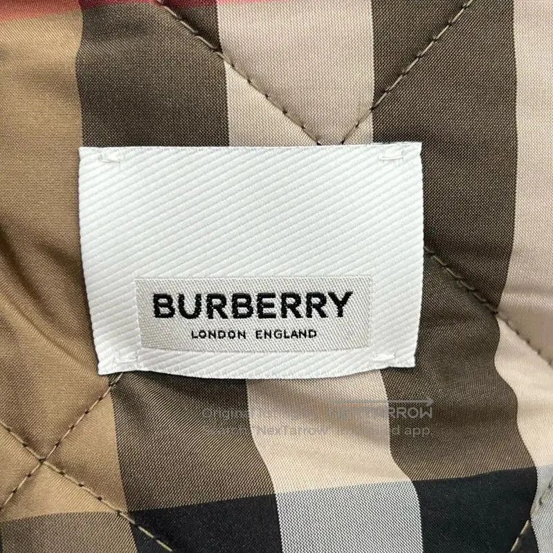 Burberry Burberry Black Quilted Cotton Long Jacket. Size M / US 6-8 / IT 42-44 - 5 Thumbnail