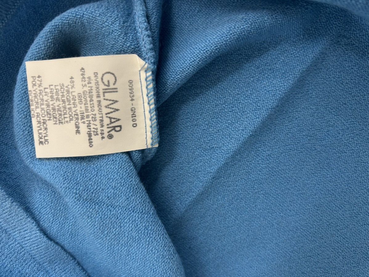 Iceberg Iceberg Blue Knit Turtleneck Sweater - Brand New with Tags Size L / US 10 / IT 46 - 5 Thumbnail