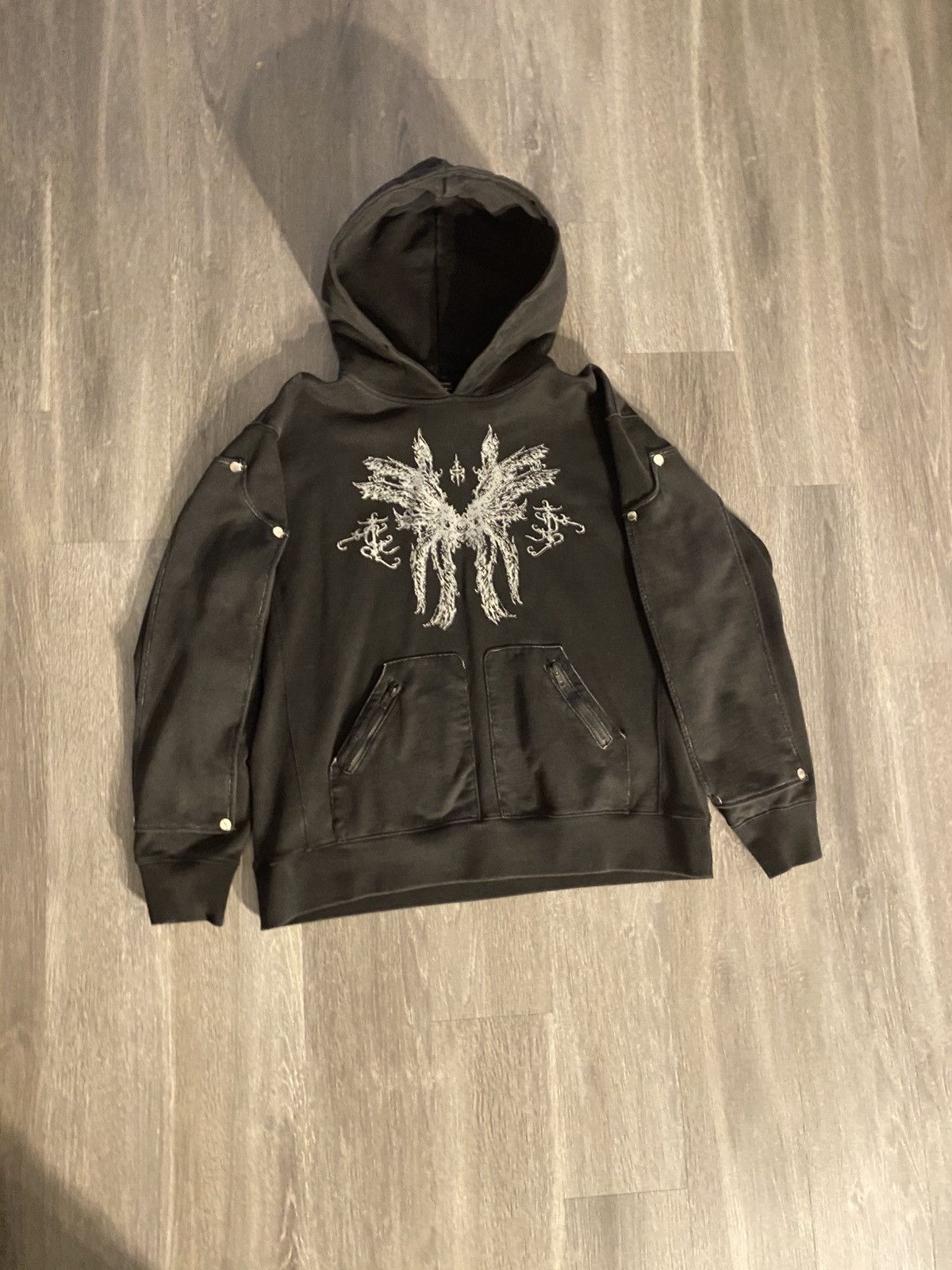 If Six Was Nine × Japanese Brand × Vintage Asmodeus Hoodie Size US M / EU 48-50 / 2 - 1 Thumbnail