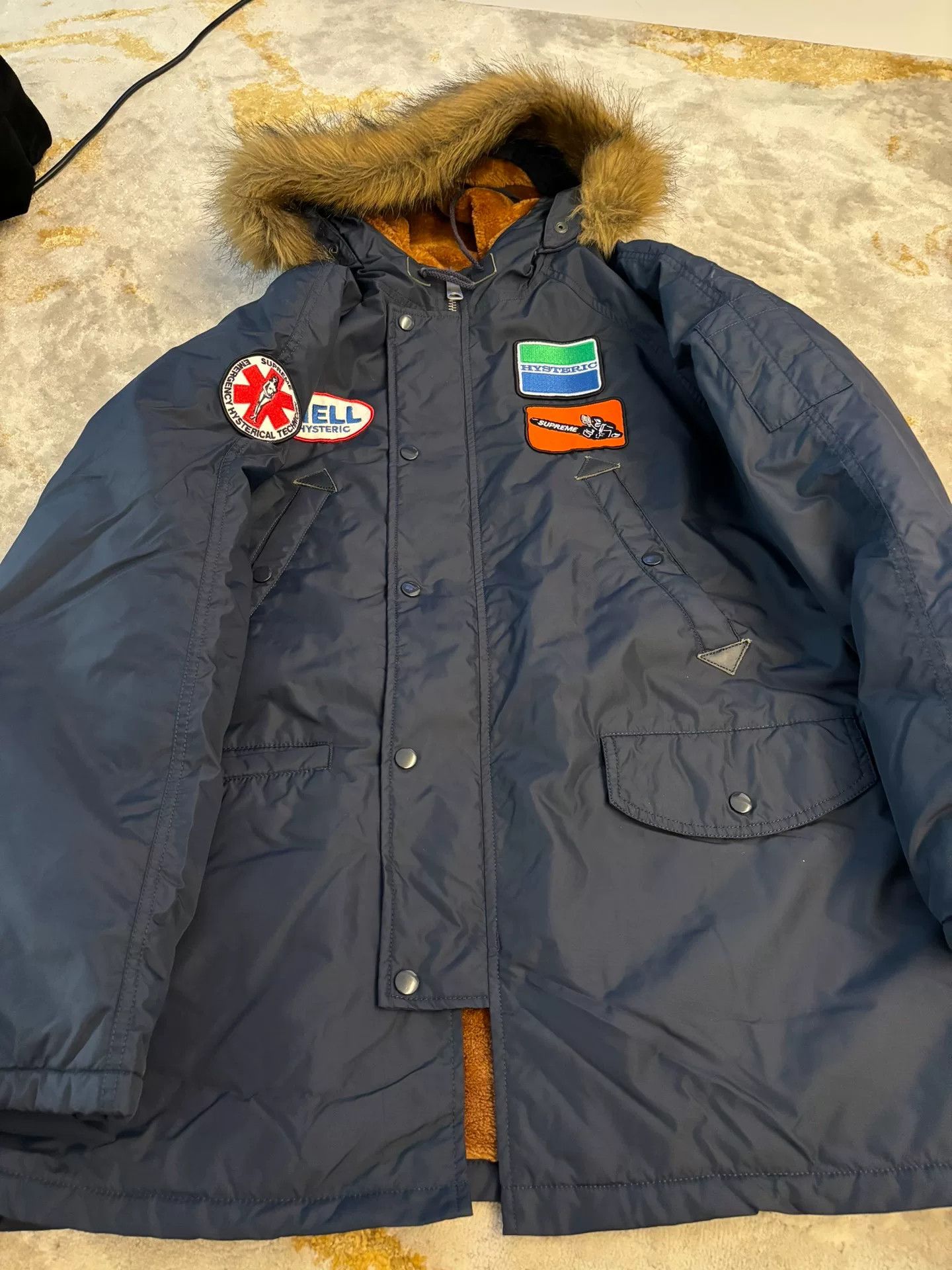 Hysteric Glamour × Supreme Supreme x Hysteric Glamour N-3B Parka