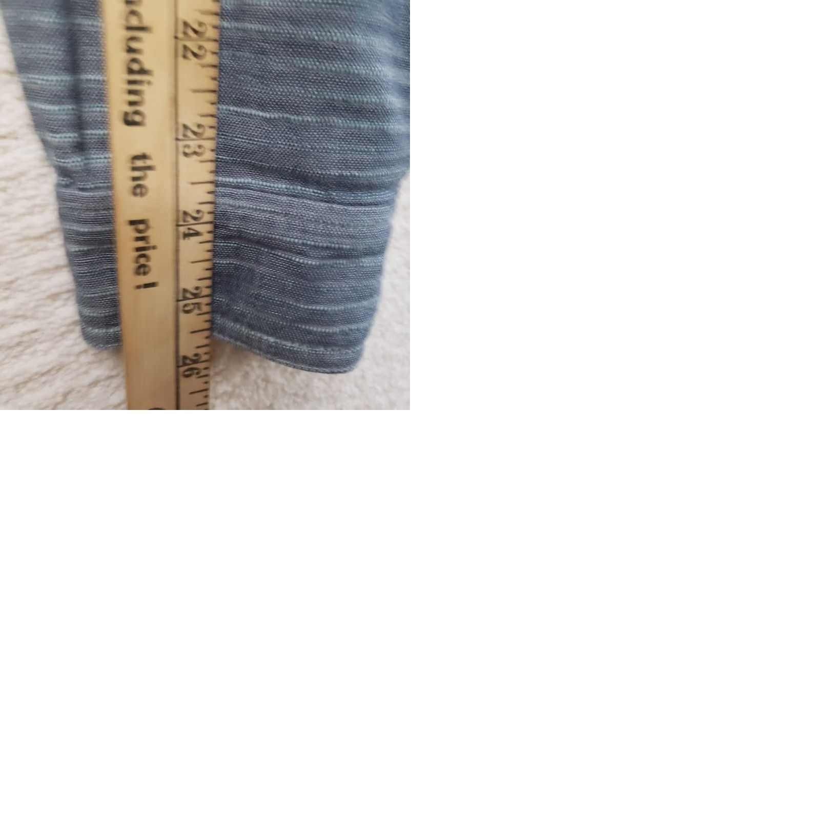 Carbon2Cobalt Carbon 2 Cobalt Button-Up Shirt Men's XL Blue Green Long Sleeve 100% Cotton Striped Western Classic Business Casual Pattern Size US XL / EU 56 / 4 - 9 Thumbnail