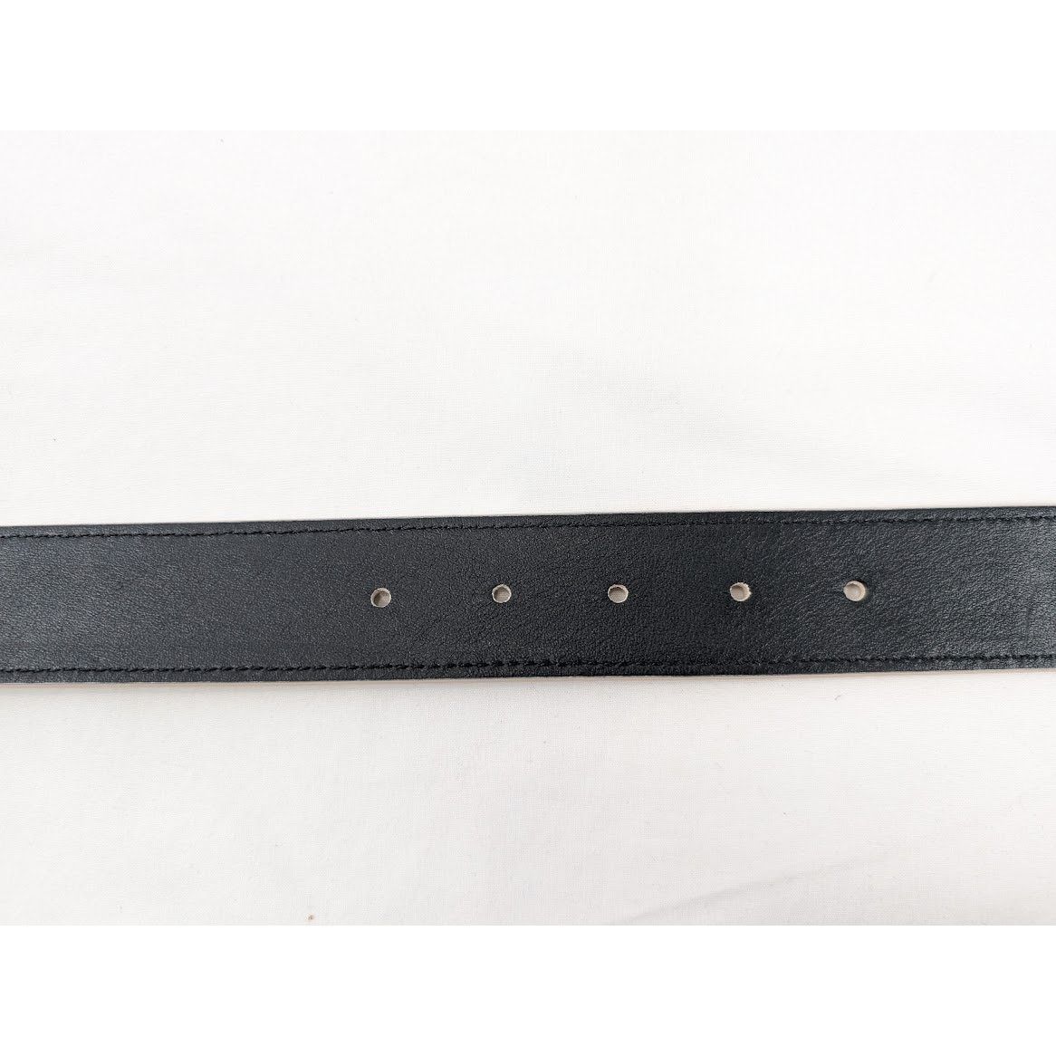 Amiri o1rshd1 Size: 80cm / 4cm Reversible Belt in Birch/Black Size 32 - 5 Thumbnail