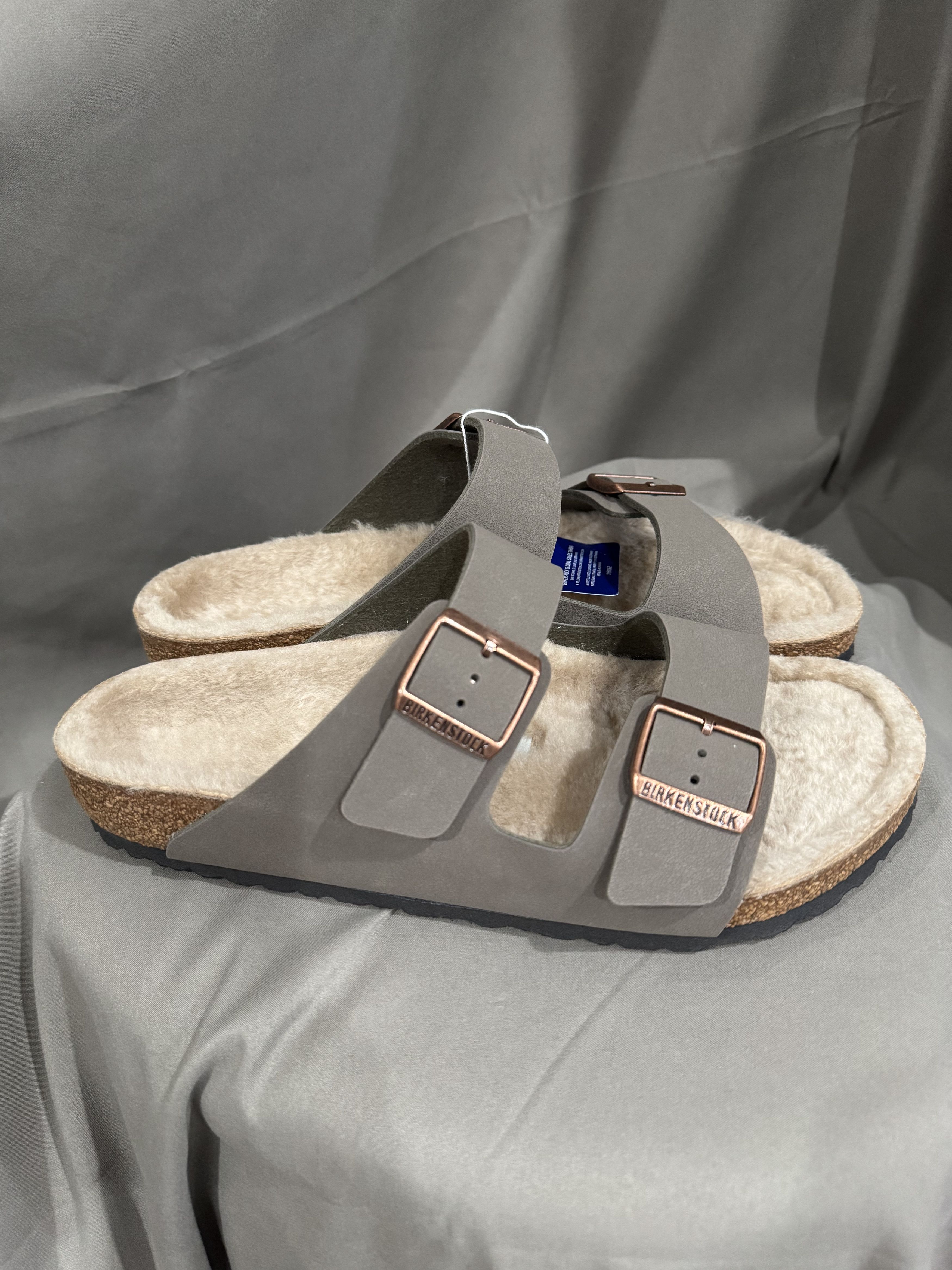 Birkenstock Birkenstock Shearling-Lined Arizona Sandals Adjustable Strap Size US 10 / EU 43 - 2 Thumbnail