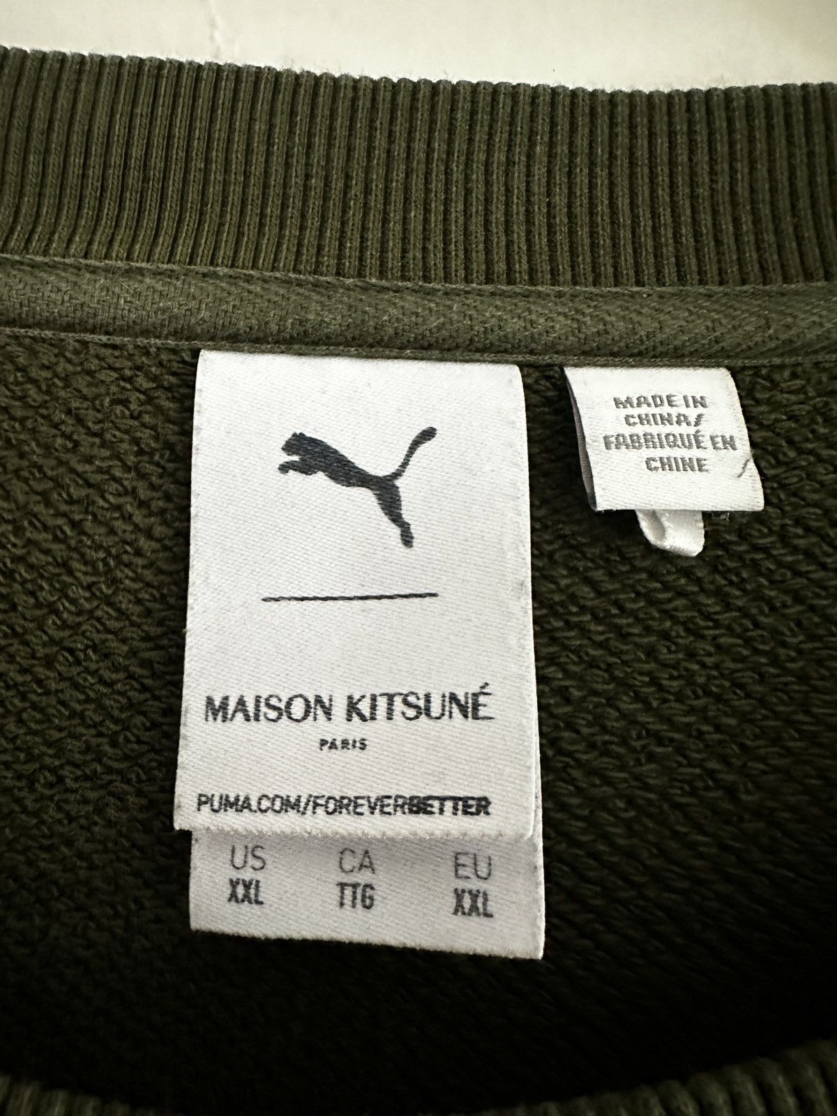 Maison Kitsune Maison Kitsune x Puma x collaboration x streetwear x rare Size US XXL / EU 58 / 5 - 7 Thumbnail