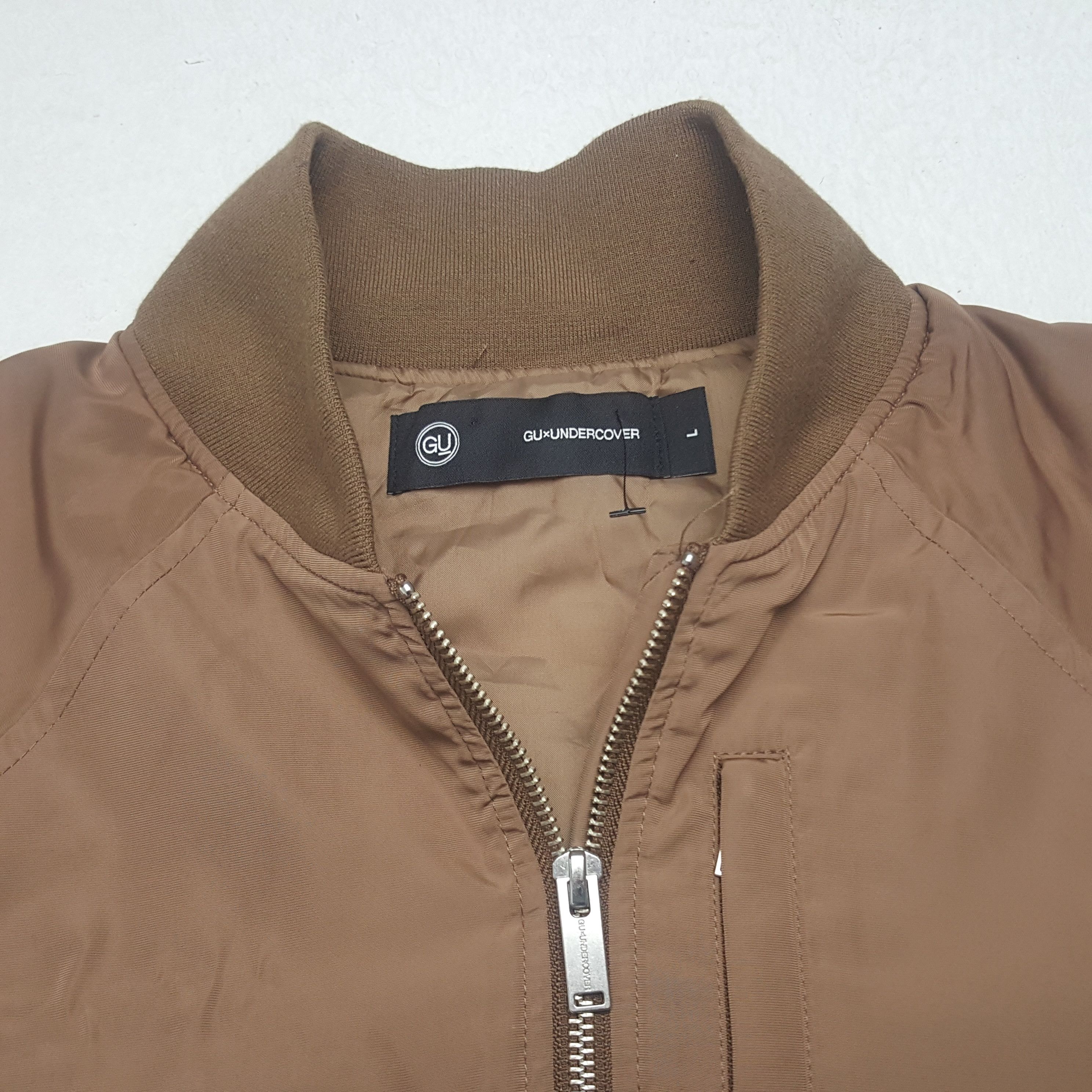 GU × Undercover × Vintage Vintage GU X Undercover Custom U Bomber Jacket Size US L / EU 52-54 / 3 - 5 Thumbnail