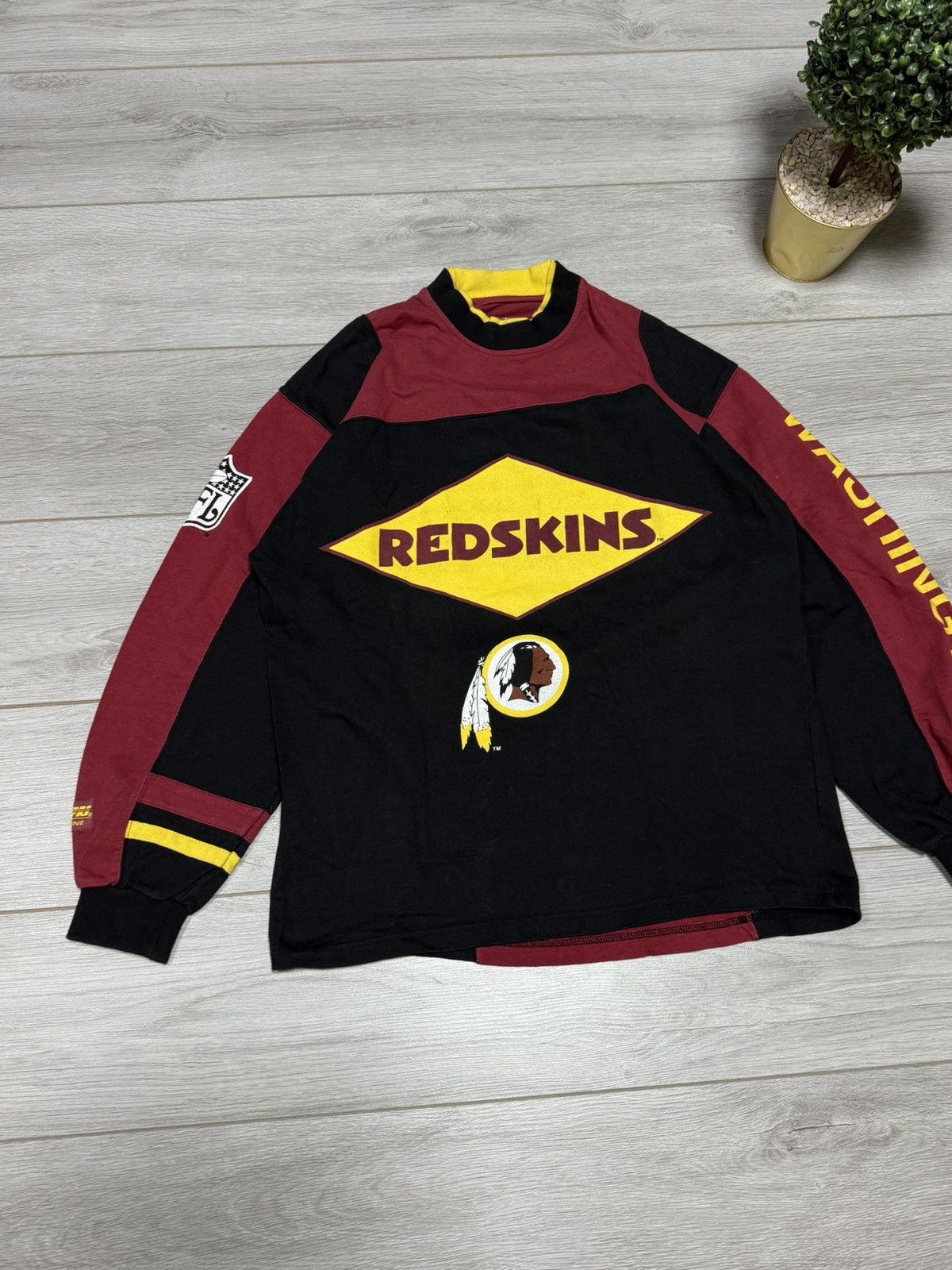 NFL NFL red skins Washington sweatshirt vintage Size US M / EU 48-50 / 2 - 6 Thumbnail
