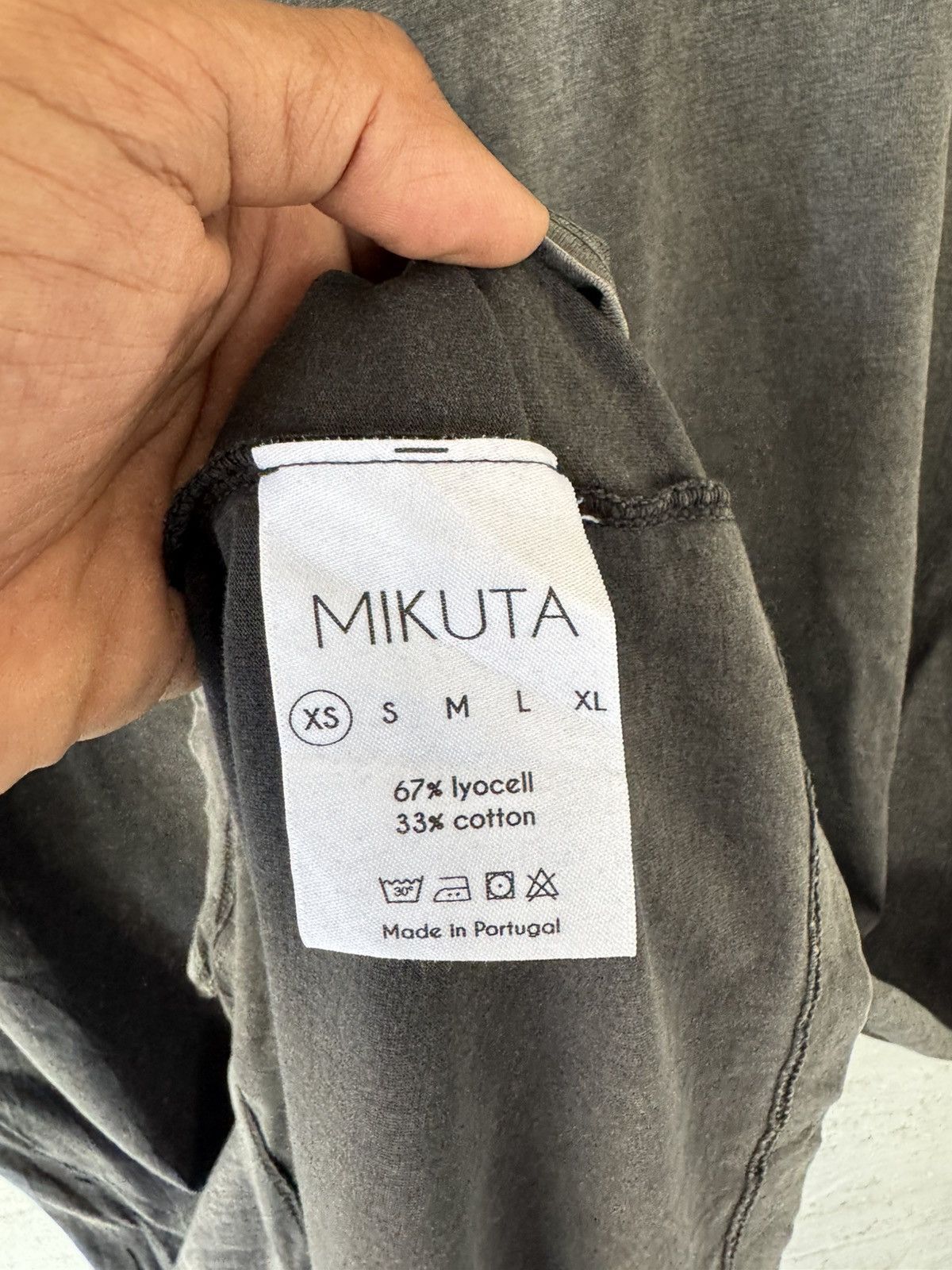 Japanese Brand MIKUTA TAN TOP TEE SHIRT Size XS / US 0-2 / IT 36-38 - 4 Thumbnail