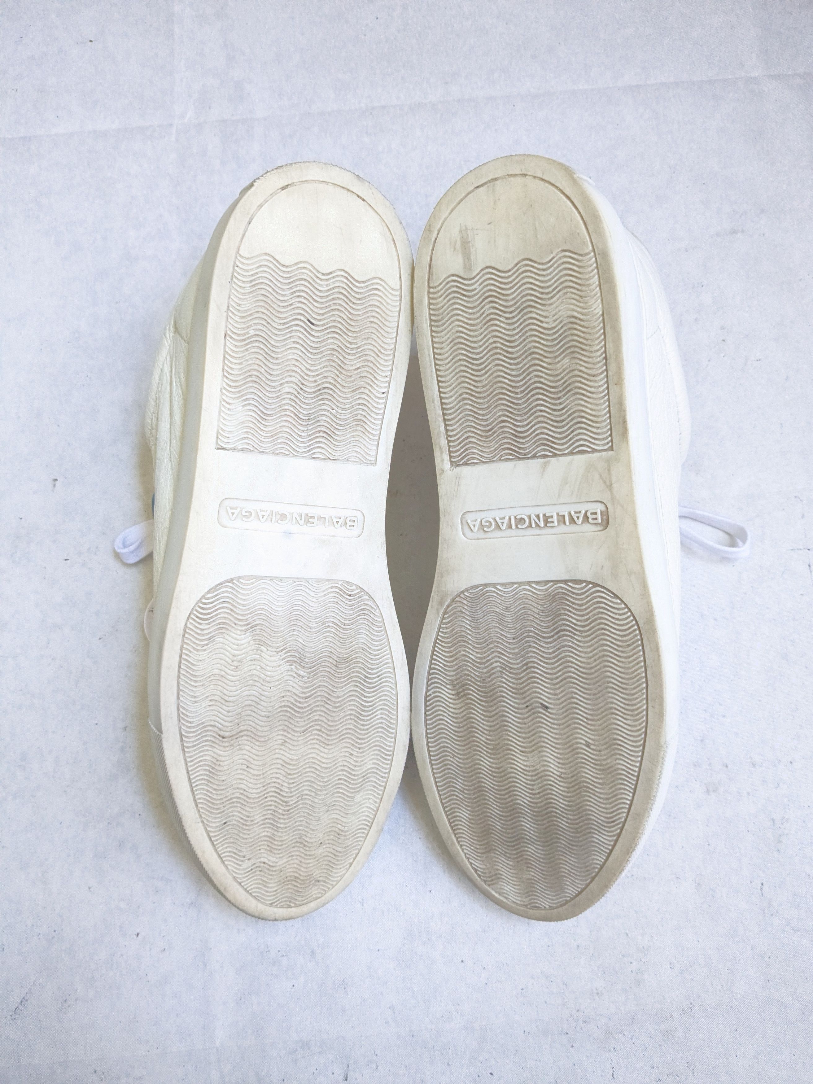 Balenciaga Balenciaga Arena White 10 Low Tops Leather Size US 10 / EU 43 - 16 Thumbnail