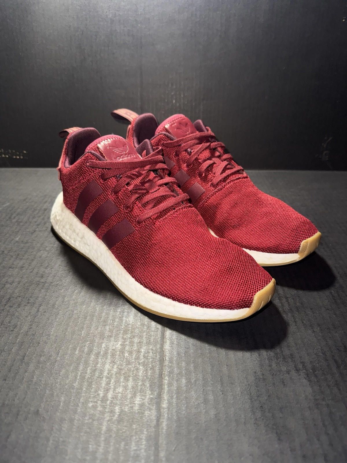 Adidas Adidas Men's NMD_R2 'Collegiate Burgundy' - CQ2404 - Sz 8.5 Size US 8.5 / EU 41-42 - 2 Thumbnail