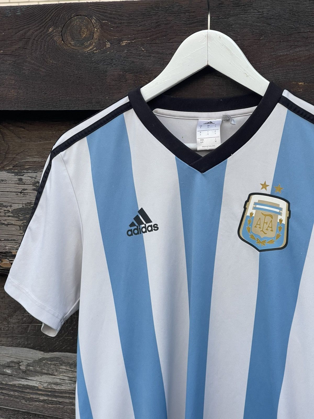 Adidas 2012 Adidas Argentina soccer jersey Size US S / EU 44-46 / 1 - 4 Thumbnail