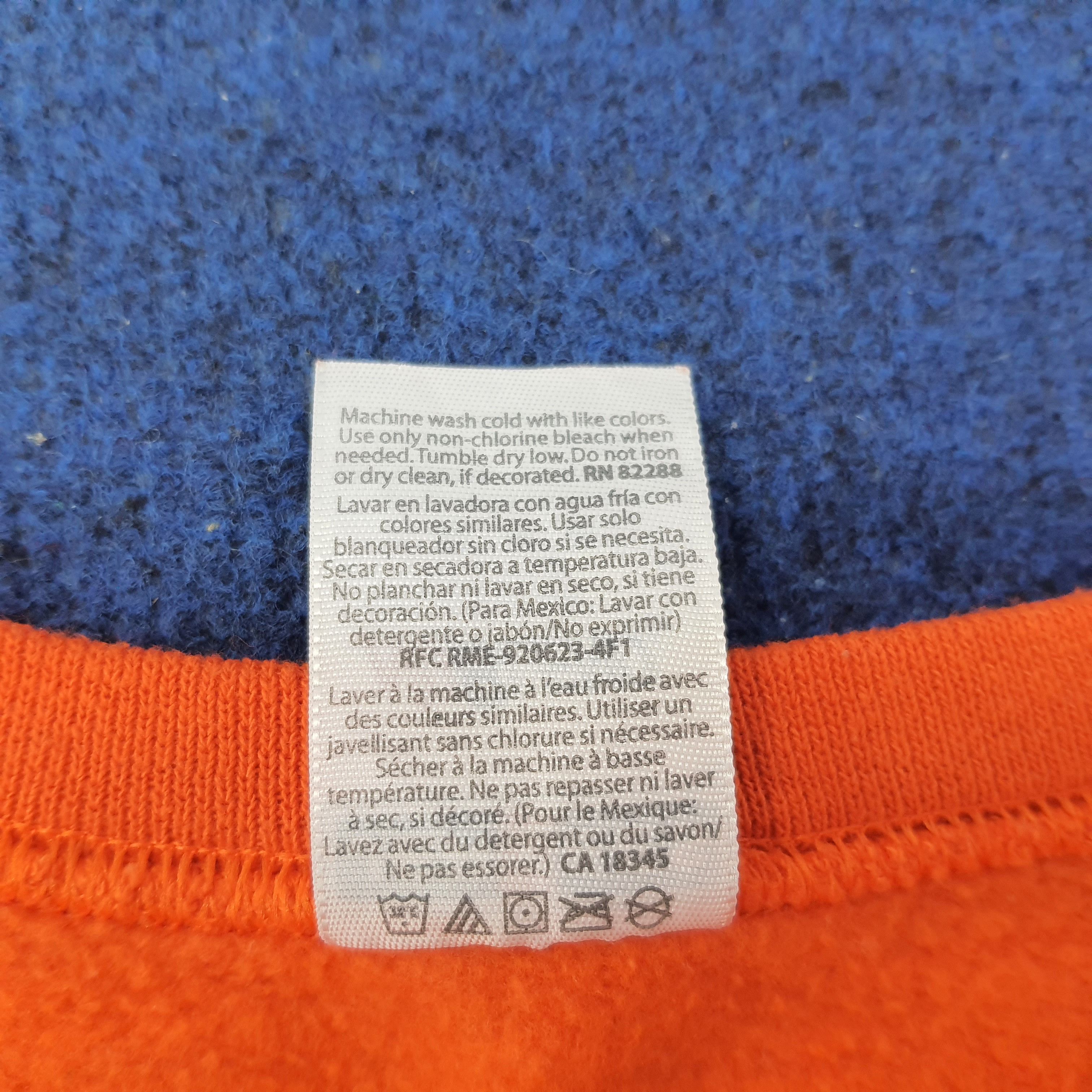 NFL Vintage NFL Jerzees Manning Sports Team Sweatshirt C226N18 Size US M / EU 48-50 / 2 - 5 Thumbnail