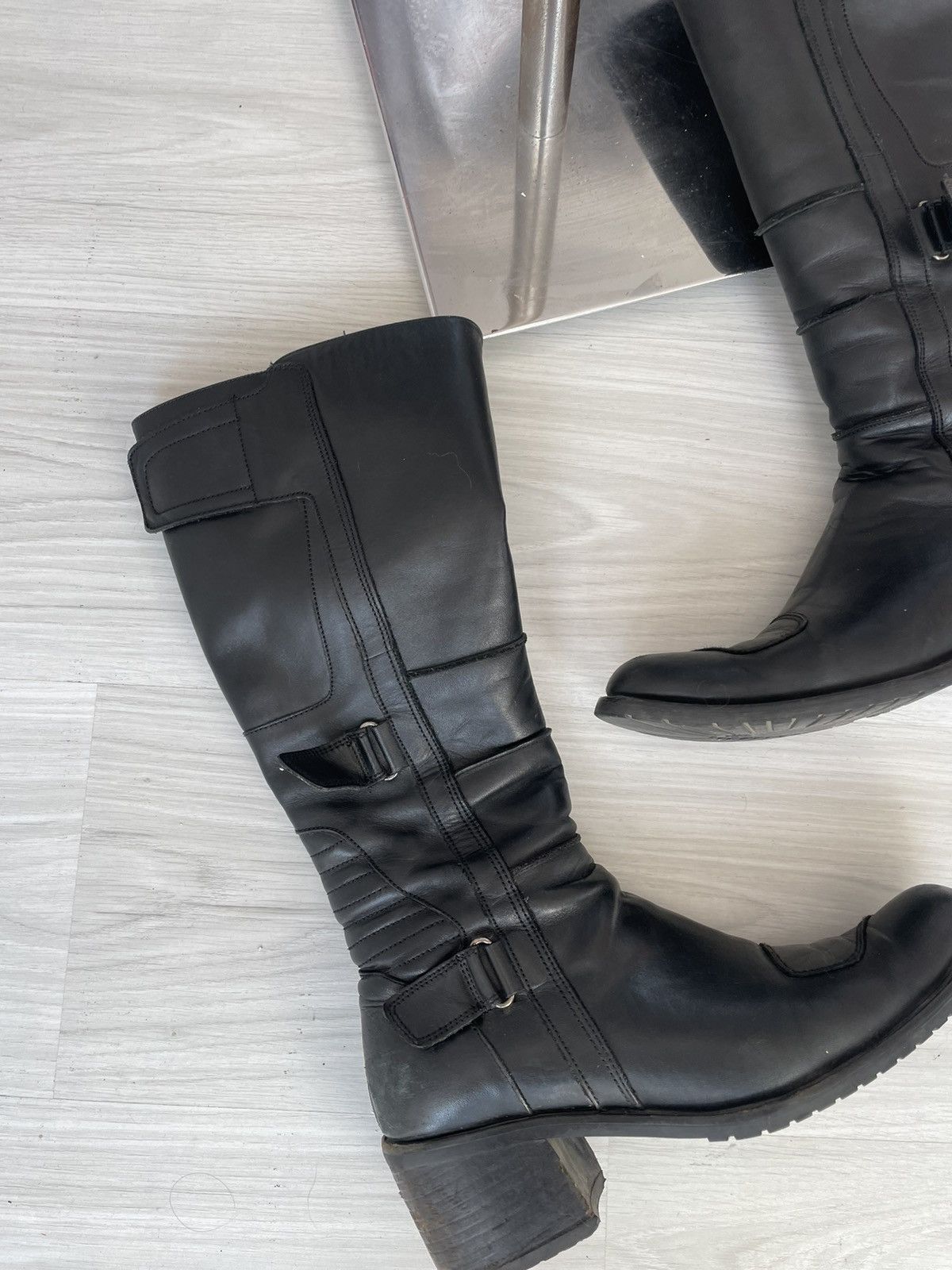 Vintage y2k leather boots Size US 6.5 / IT 36.5 - 6 Thumbnail
