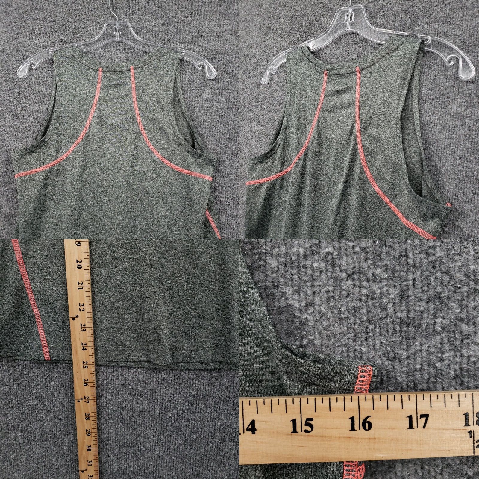 Everlast Everlast Tank Womens S Small Green V-Neck Sleeveless Sportswear Contrast Trim Size ONE SIZE - 8 Thumbnail