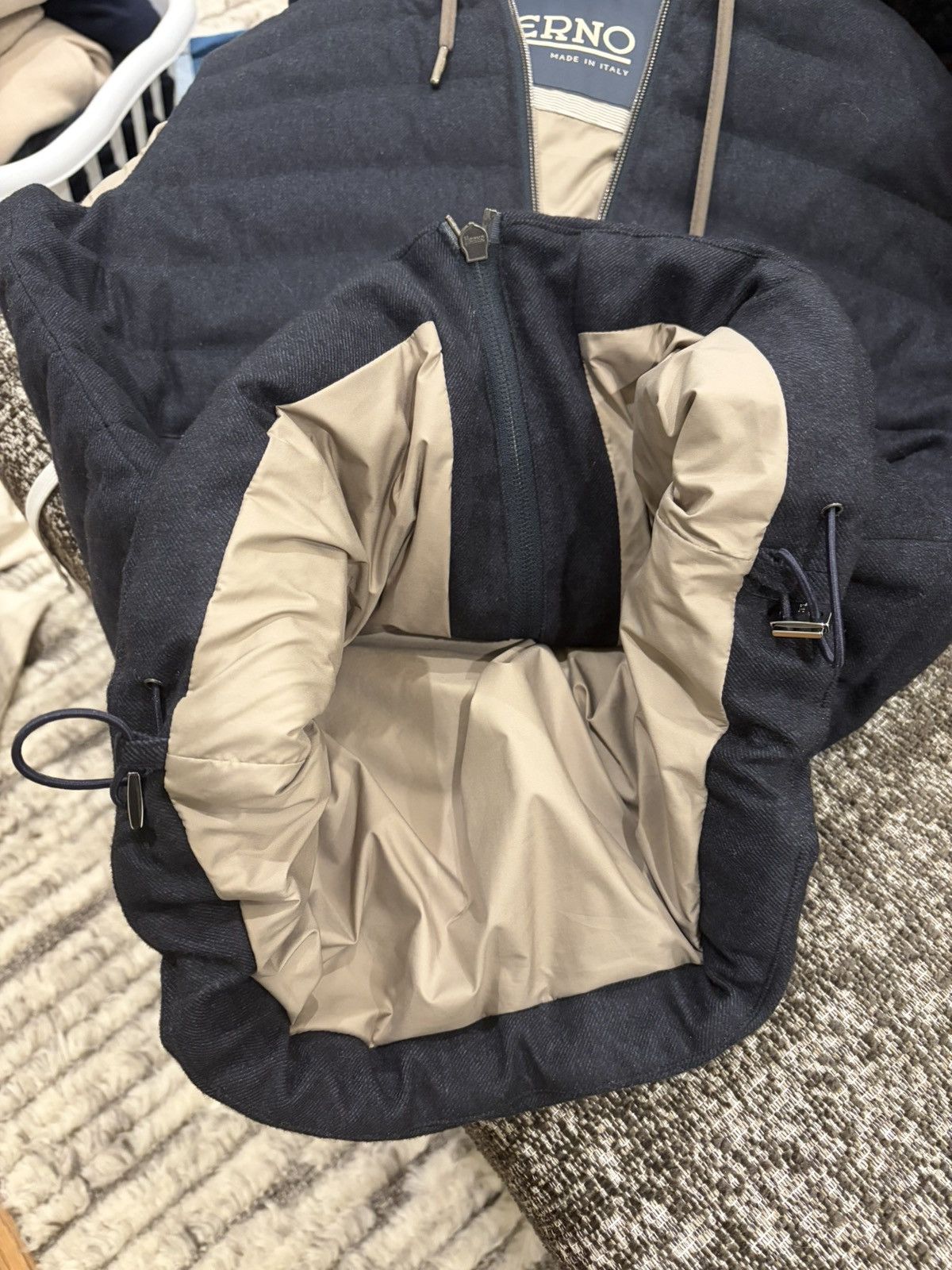 Herno Herno Cashmere-Silk Hooded Vest Size US S / EU 44-46 / 1 - 6 Thumbnail