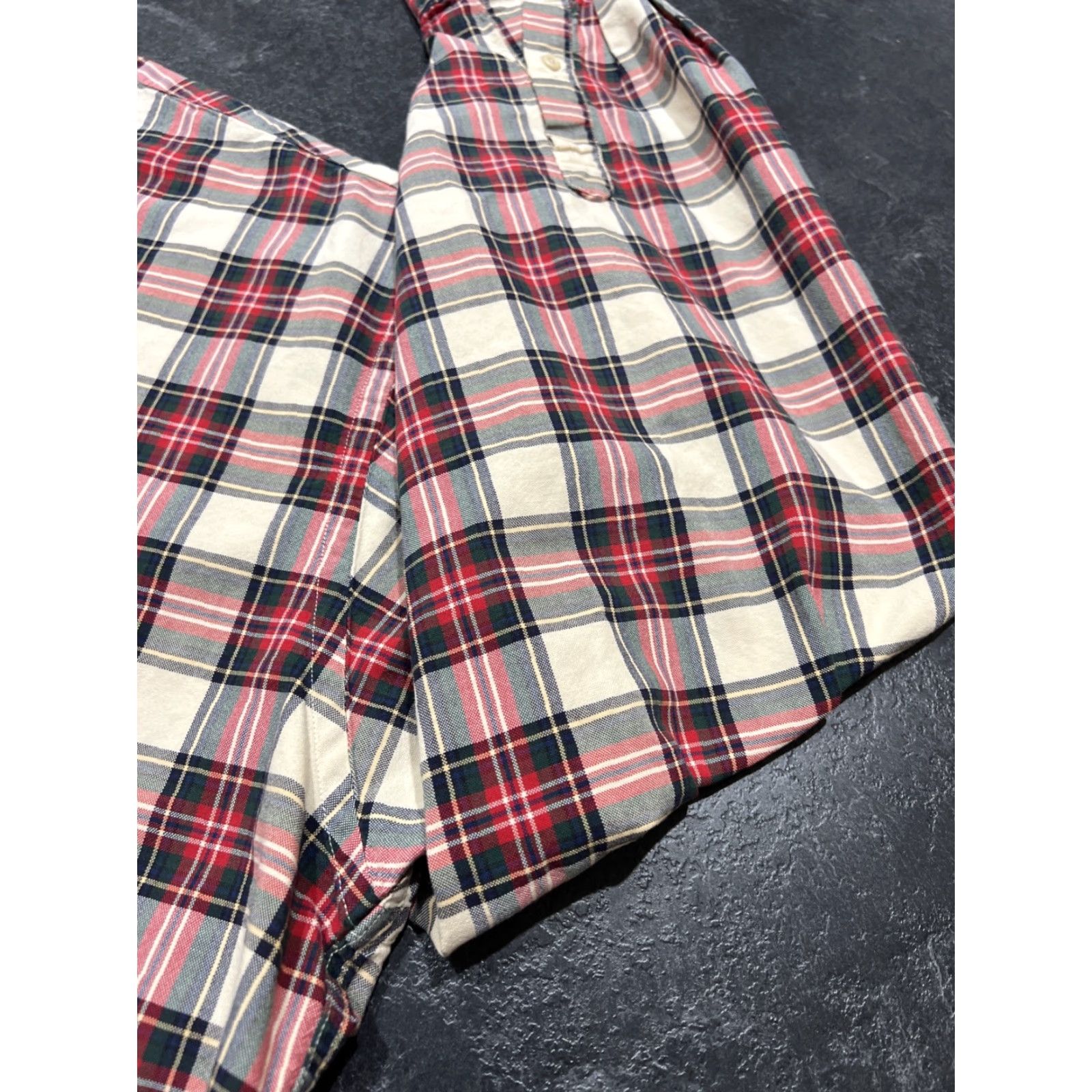 Gant GANT Shirt Men XLT Long Sleeve Button-Up Plaid Oxford College Blue Multicolor College Men's Big & Tall Size US XL / EU 56 / 4 - 2 Thumbnail