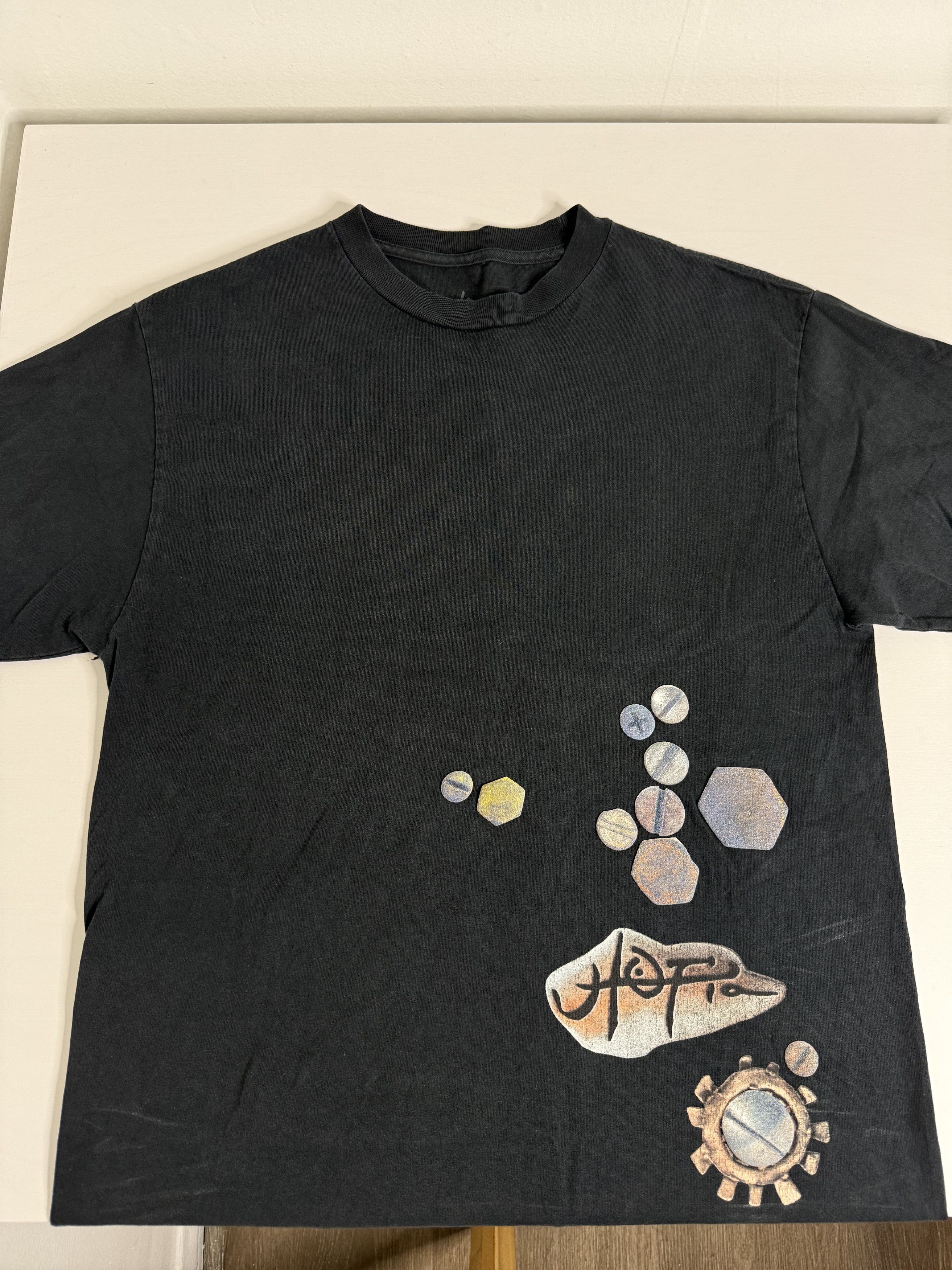 Travis Scott Utopia Falling Rocks Tee "Black" Size US M / EU 48-50 / 2 - 2 Thumbnail