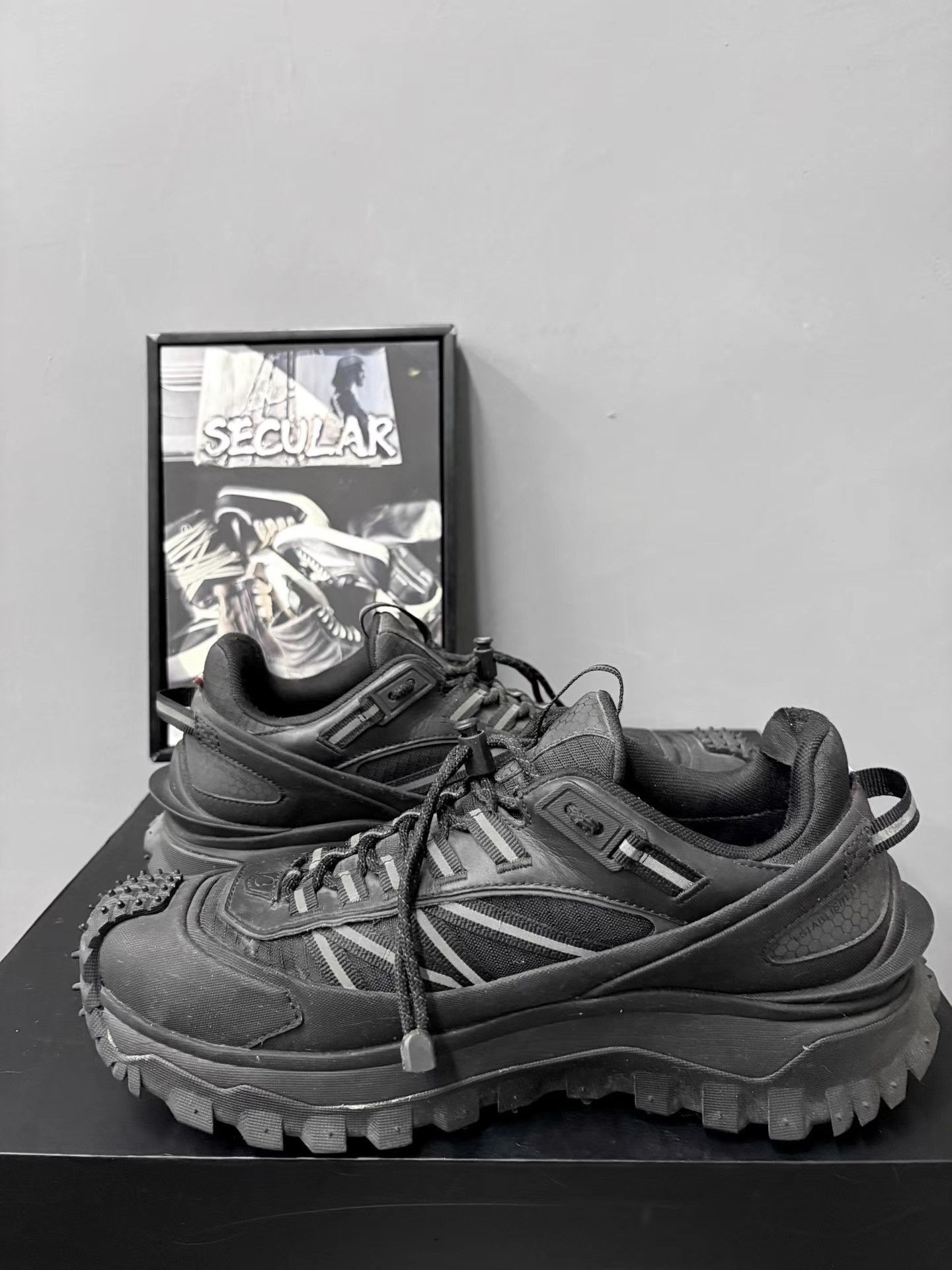 Moncler Moncler Trailgrip "Tire" Sneakers K34 Size US 8 / EU 41 - 5 Thumbnail