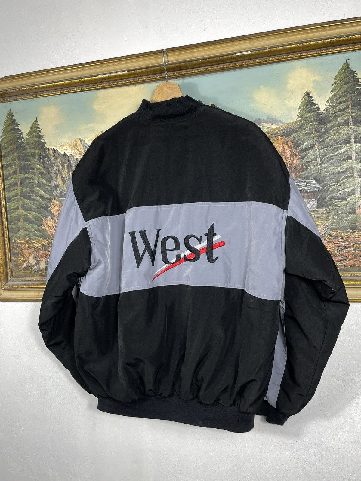 Malcolm McLaren × Mercedes-Benz × Vintage Vintage West Mercedes Benz McLaren Racing Jacket Nascar Y2k Size US XXL / EU 58 / 5 - 6 Thumbnail