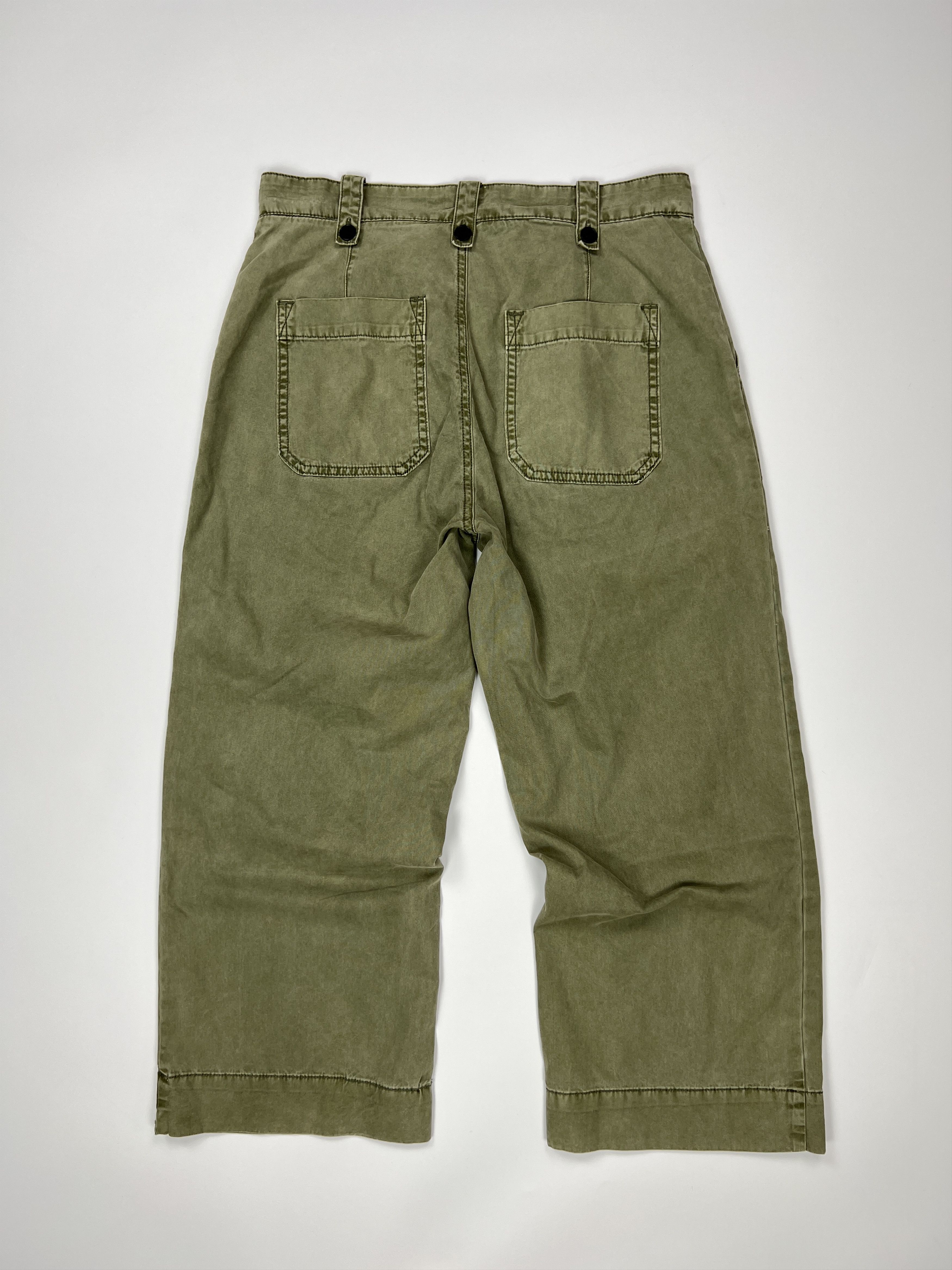 Zadig & Voltaire Zadig Voltaire Pia Mili Short Trousers Khaki Pants Size 26" / US 2 / IT 38 - 3 Thumbnail