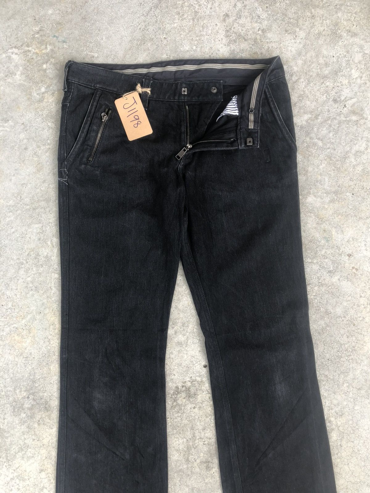 If Six Was Nine Japanese 02deriv Flared Pants Distressed Pants Size US 32 / EU 48 - 5 Thumbnail