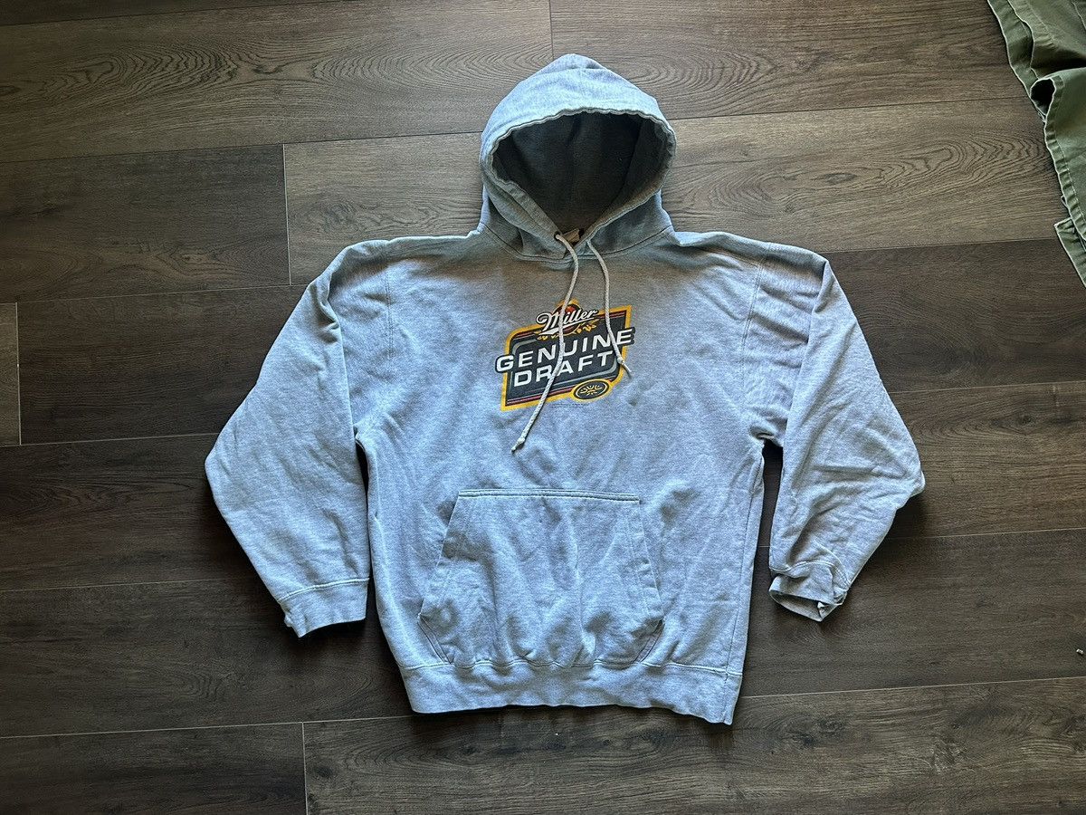Other Vintage Y2K Miller Lite Hoodie Size US L / EU 52-54 / 3 - 3 Thumbnail