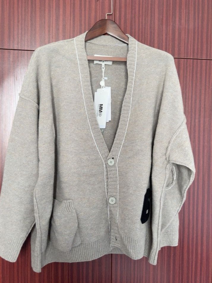 Maison Margiela Maison Margiela Mm6 Cardigan - DMC Size US L / EU 52-54 / 3 - 1 Thumbnail