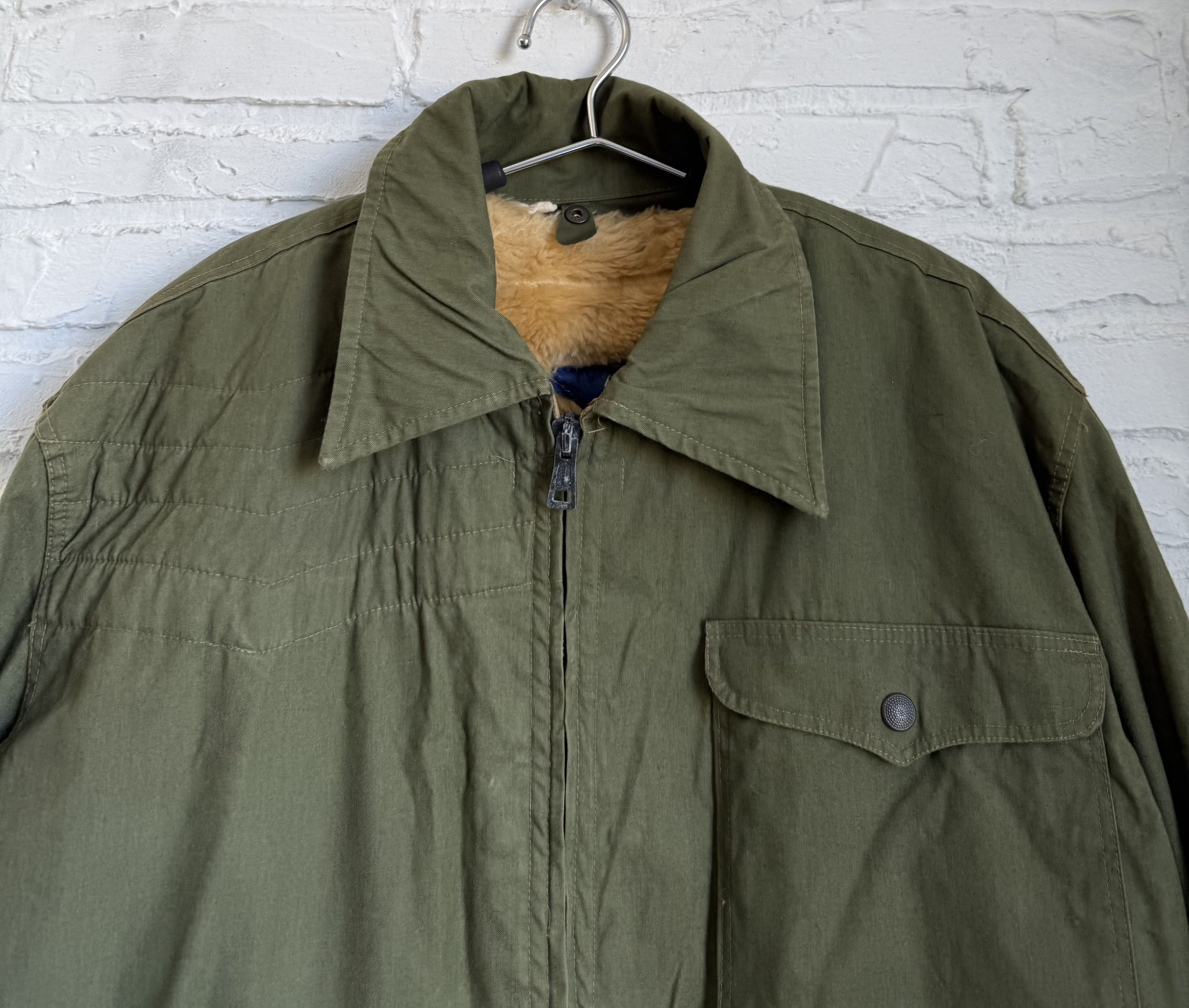Vintage RARE Vintage 1960s 1970s USAF Cold Weather Utility jacket Size US L / EU 52-54 / 3 - 9 Thumbnail