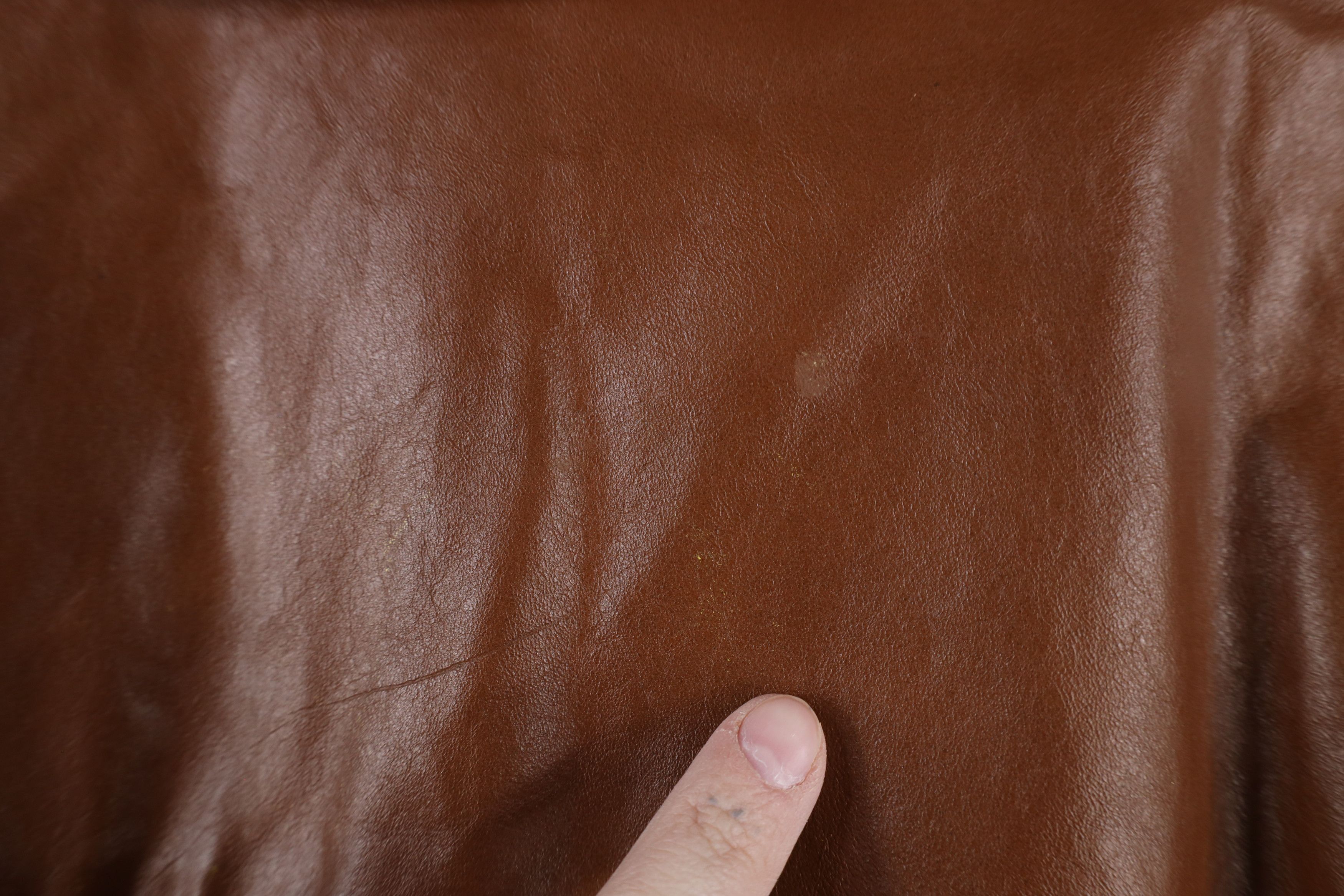 Vintage Vintage 70s Streetwear Lined Leather Button Jacket Brown USA Size US L / EU 52-54 / 3 - 10 Thumbnail