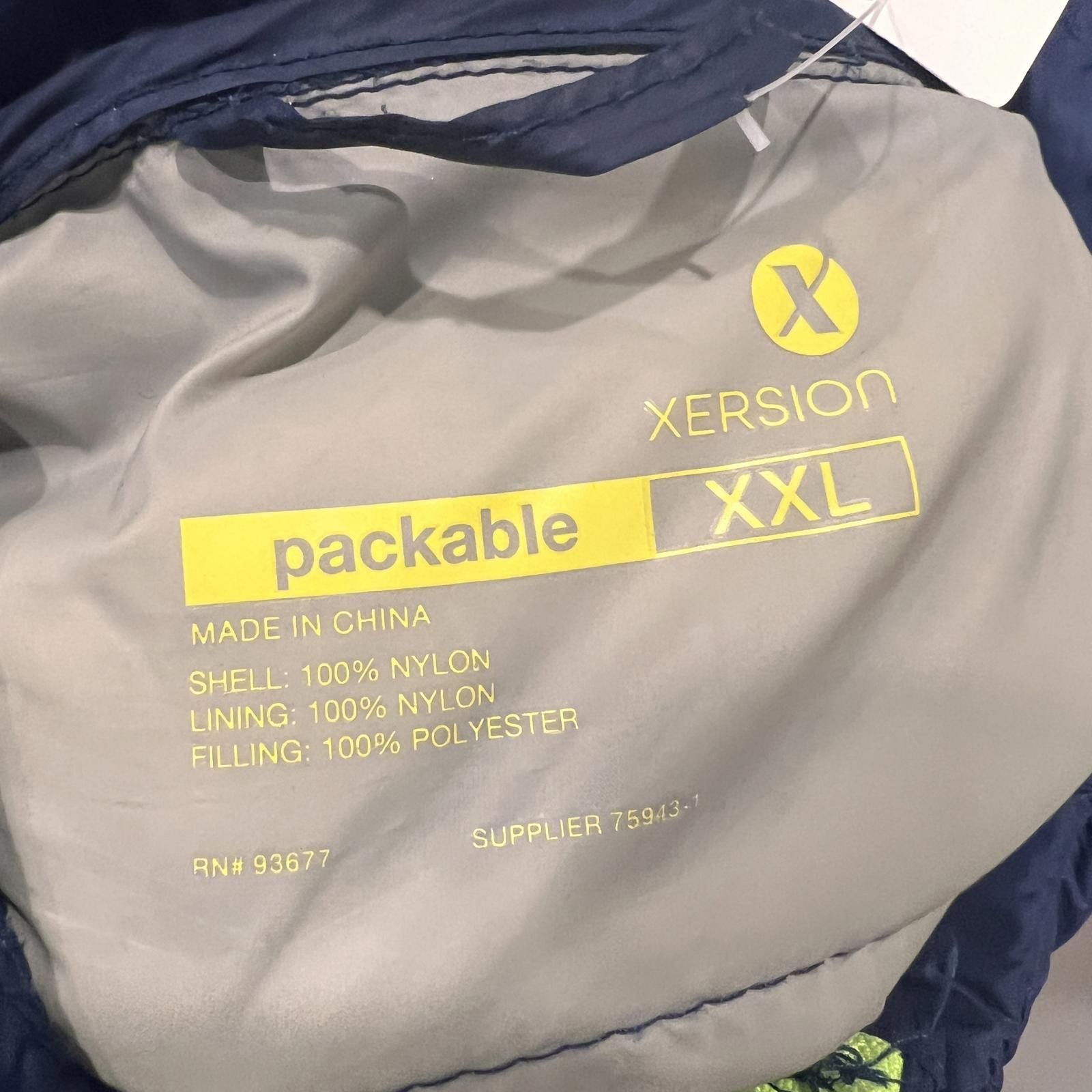Other Xersion Packable Men's Quilted Jacket XXL Size US XXL / EU 58 / 5 - 3 Thumbnail