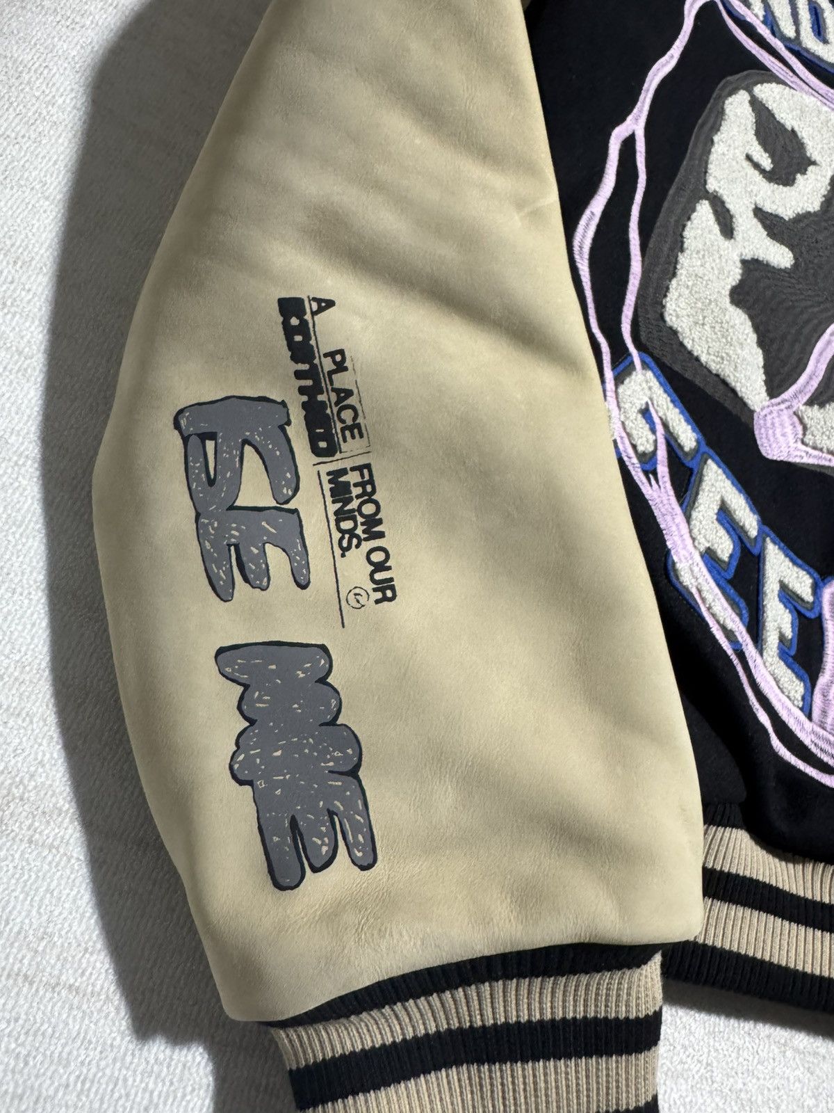 Travis Scott Cactus jack fragment manifest letterman jacket Size US S / EU 44-46 / 1 - 8 Thumbnail