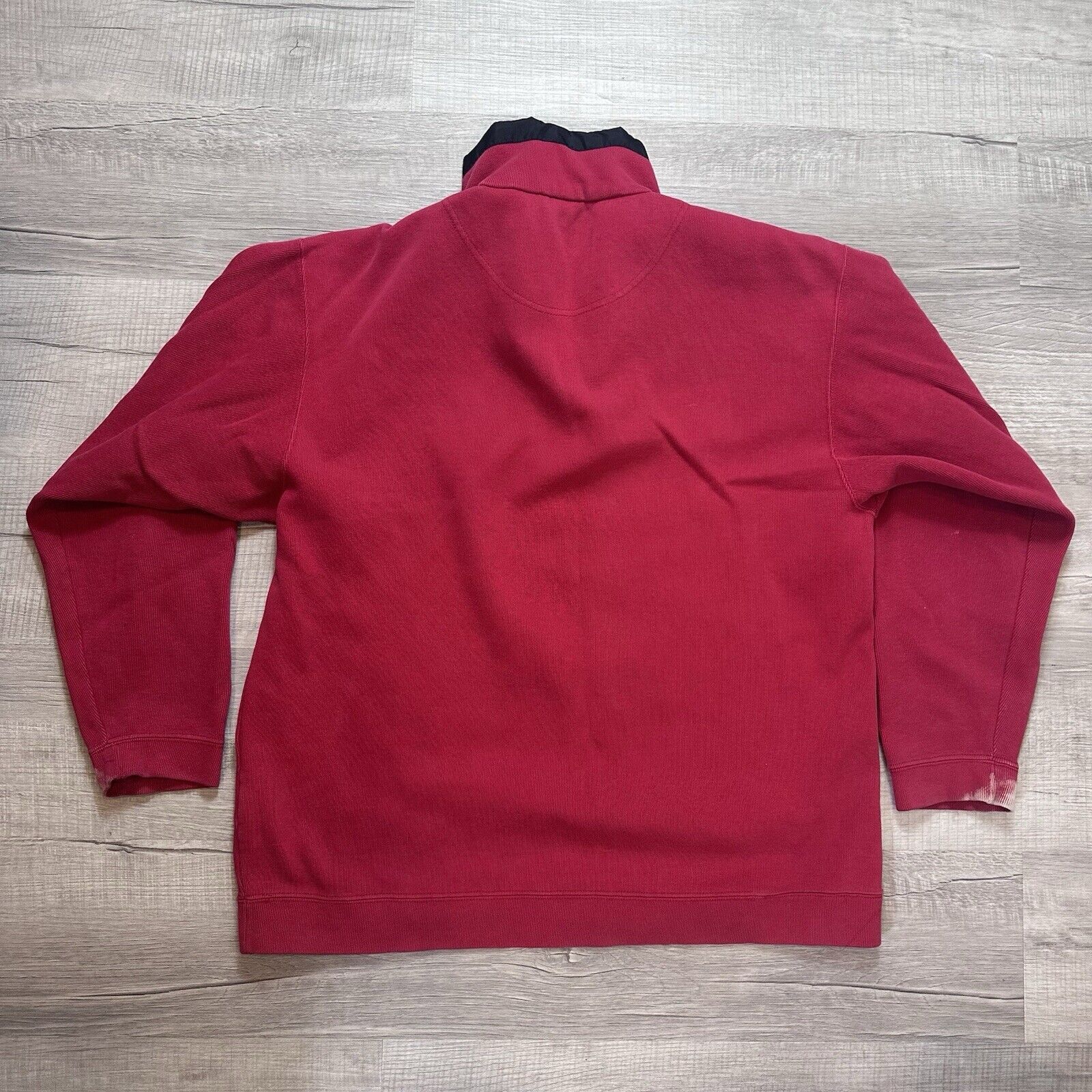 Columbia × Vintage Vtg 90s Columbia Mens Spell Out HeavyweightHalf Zip Pullover Size US L / EU 52-54 / 3 - 9 Thumbnail