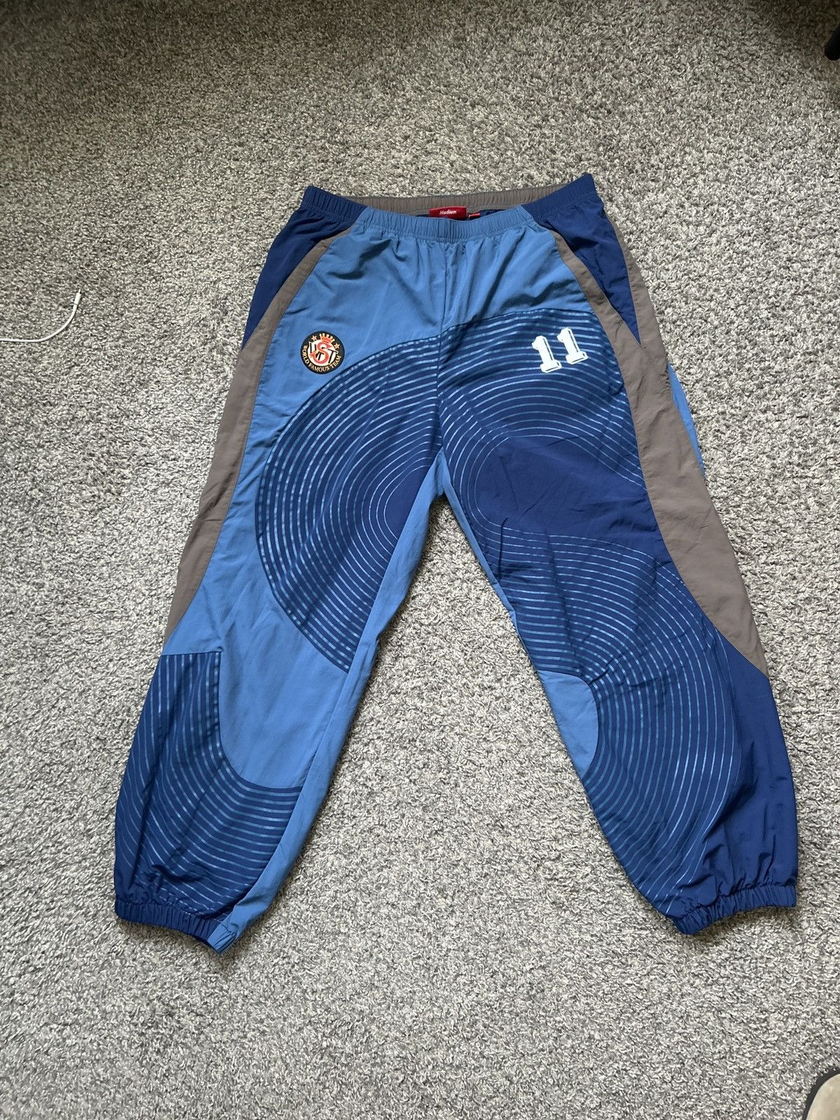 Supreme S Logo Track Pant 'Navy'