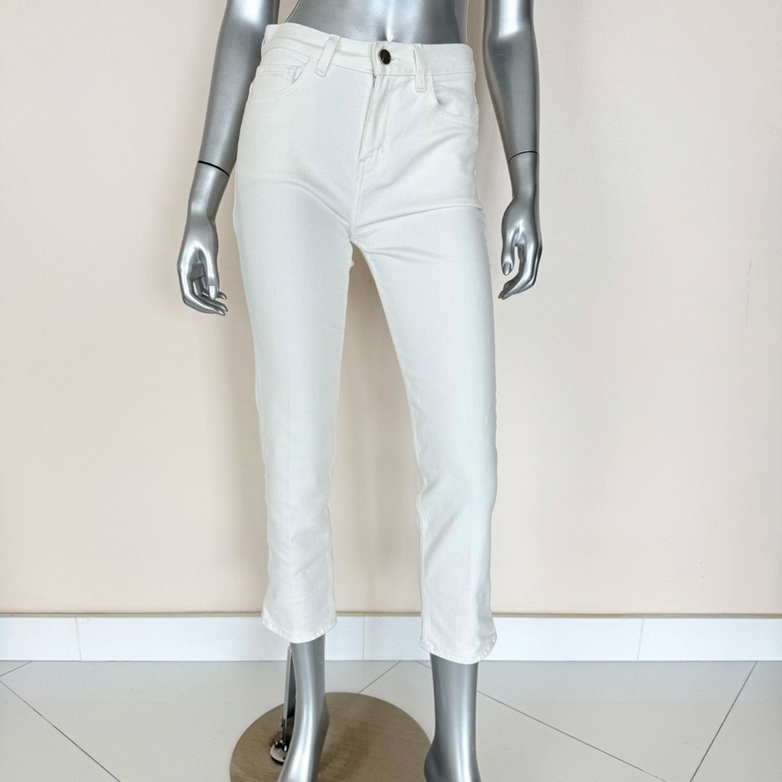 Theory NEW!!! Theory women crop white jeans size 25 US Retail 250$ Size 25" / US 0 / IT 36 - 1 Thumbnail
