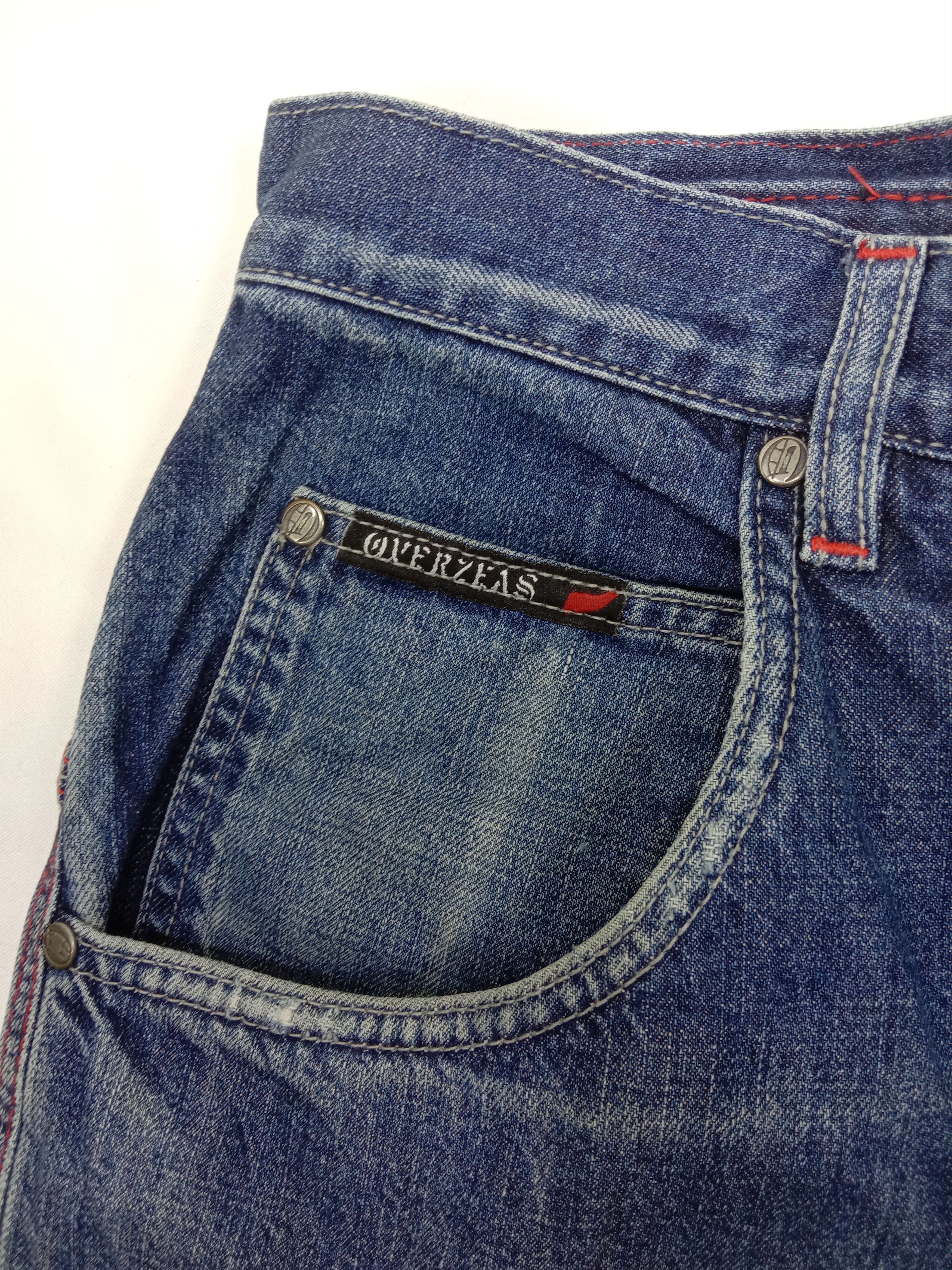 Japanese Brand Baggy Jeans Japanese Multi Pocket Cargo Wide Denim Size US 32 / EU 48 - 12 Thumbnail