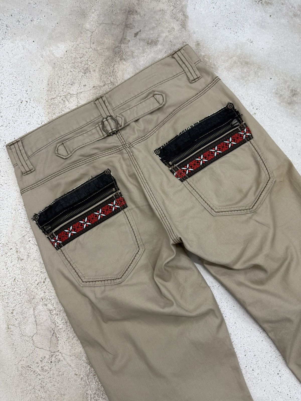 semanticdesign Semantic Design Ethnic Motive Pocket Japanese Streetwear Size US 29 - 9 Thumbnail