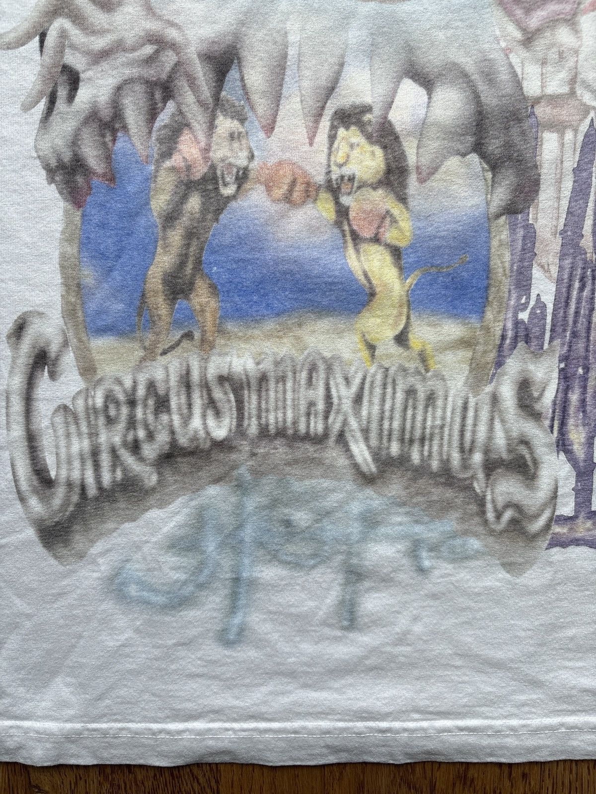 Band Tees Travis Scott Utopia Circus Maximus 2023 Tour III Tee Sz XL Size US XL / EU 56 / 4 - 8 Thumbnail