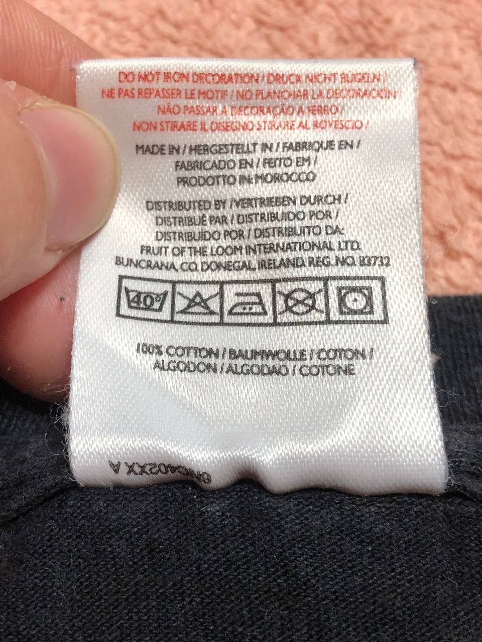 Fruit Of The Loom Fruit Of The Loom T-Shirt Size US M / EU 48-50 / 2 - 3 Thumbnail