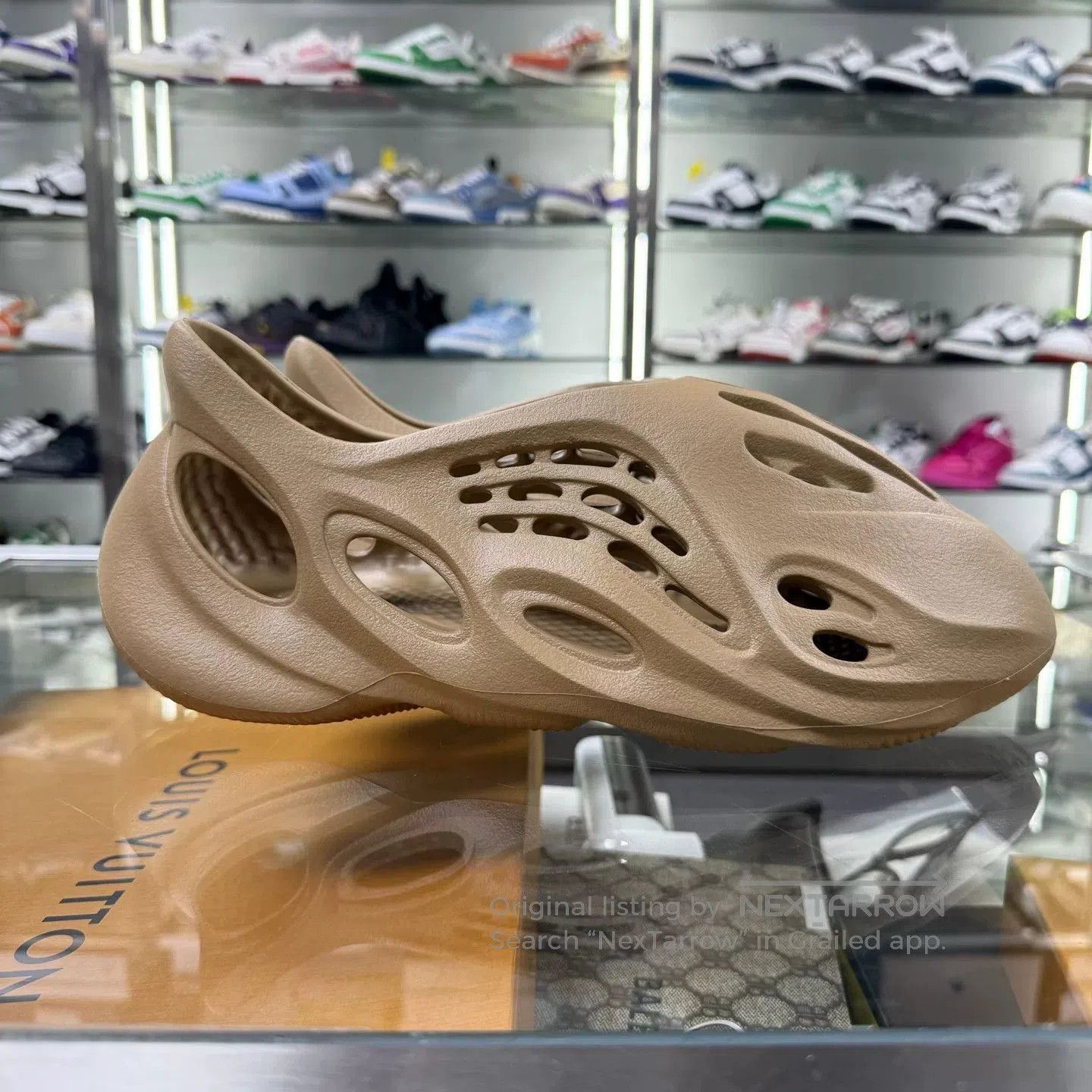 Yeezy yeezy foam runner in beige color. Size US 12 / EU 45 - 2 Thumbnail