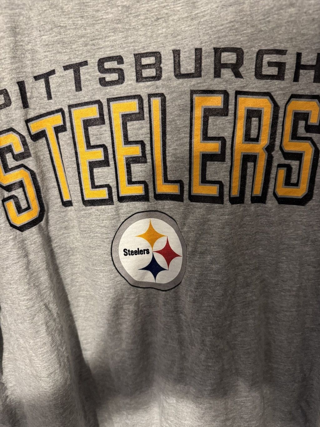 NFL Pittsburgh Steelers Fanatics Gray T-Shirt Men Size XL Size US XL / EU 56 / 4 - 3 Thumbnail