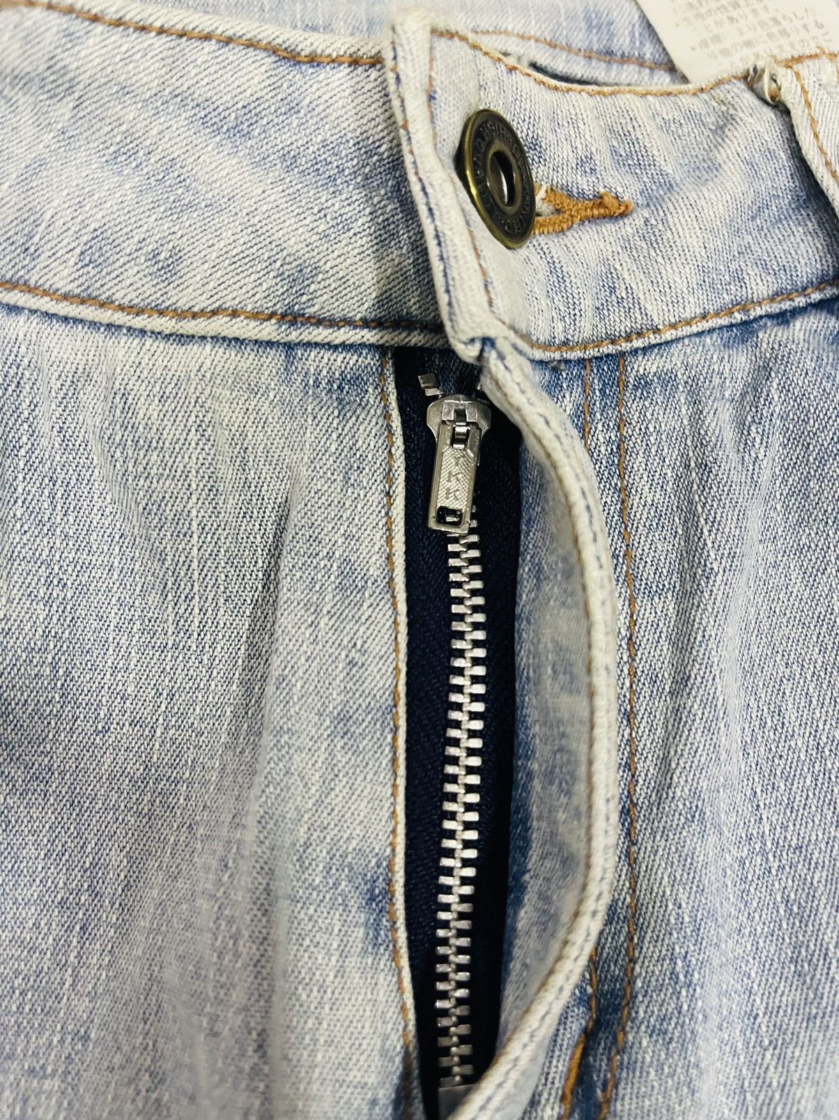 Japanese Brand Unbranded Flare Jeans Inspired Hysteric Glamour (14) Size 30" / US 8 / IT 44 - 9 Thumbnail