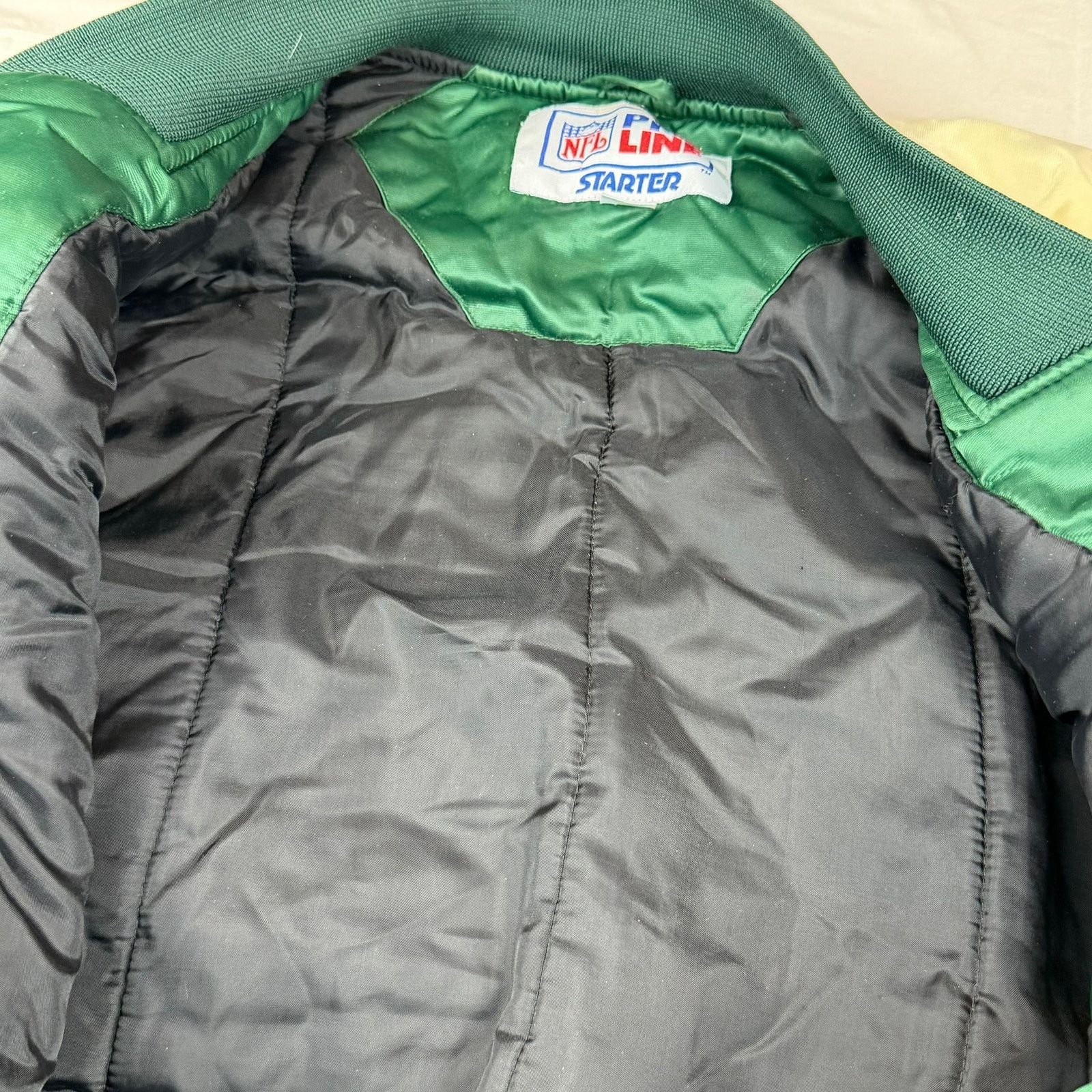Starter Vintage Starter NFL New York Jets Satin Jacket XL Size US XL / EU 56 / 4 - 4 Thumbnail