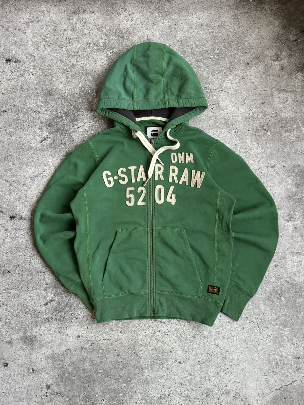 G-Star × Vintage Vintage G-Star Raw big logo zip hoodie | Grailed