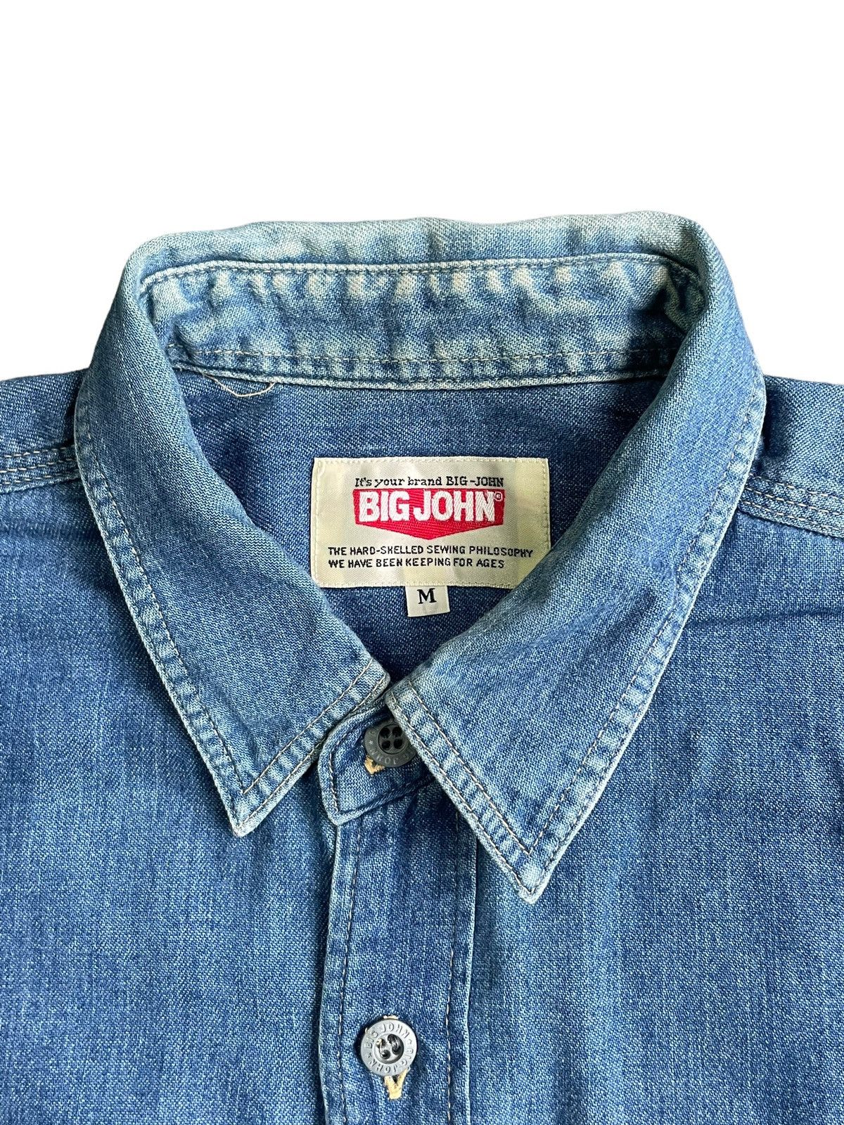 Big John Vintage Big John Chambary Shirt Size US L / EU 52-54 / 3 - 4 Thumbnail