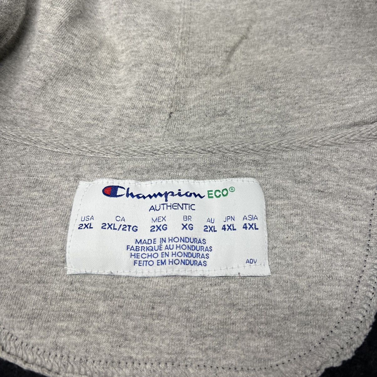Champion Champion Hoodie Black Zip Sweatshirt Sweater Logo Authentic Size US XXL / EU 58 / 5 - 9 Thumbnail