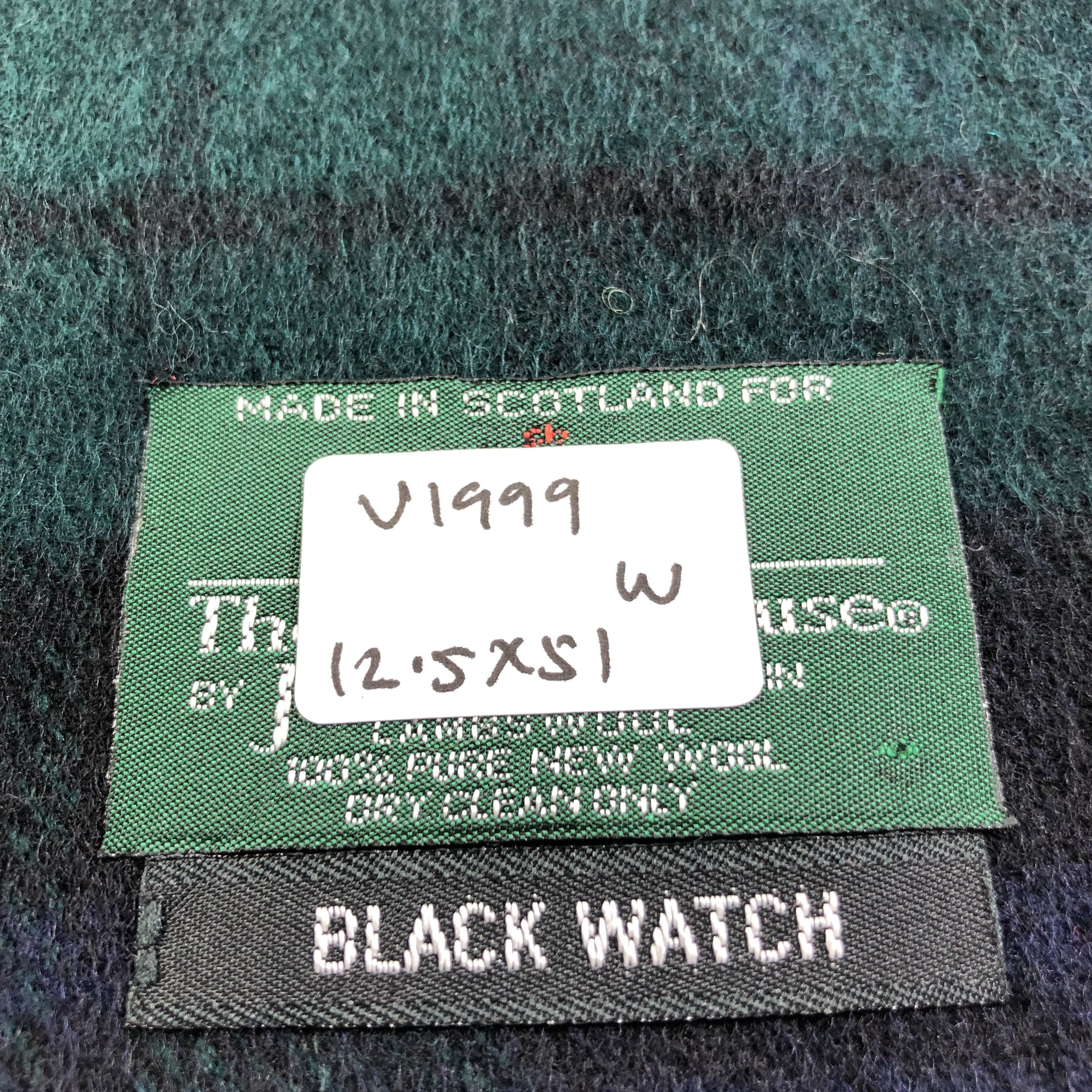 Johnstons Of Elgin Johnstons Of Elgin Tartan Wool Scarf Muffler V1999 Size ONE SIZE - 6 Thumbnail